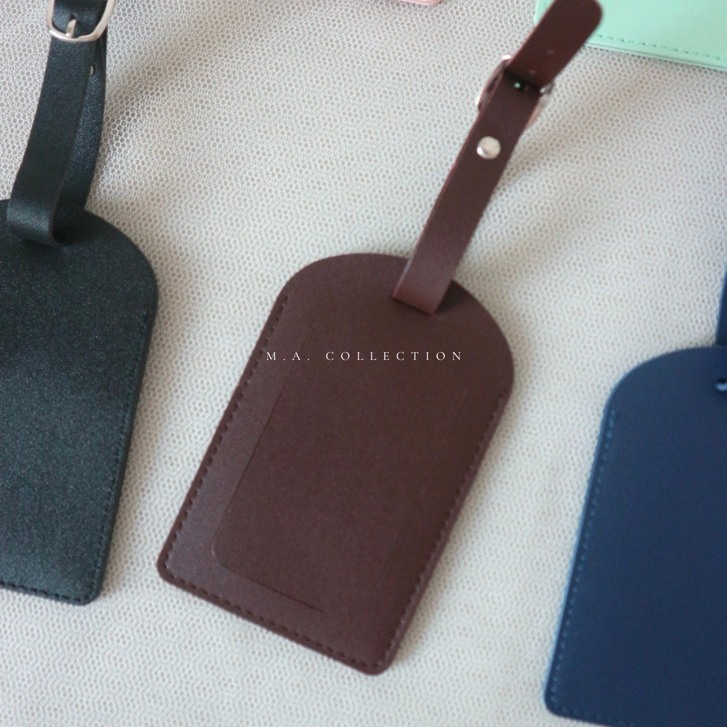 Leather Luggage Tag