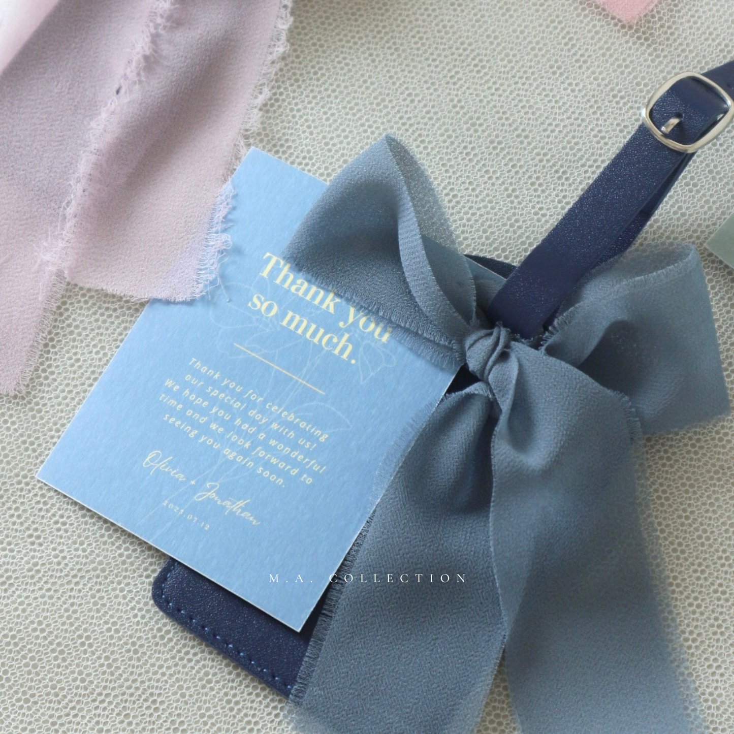 Leather Luggage Tag