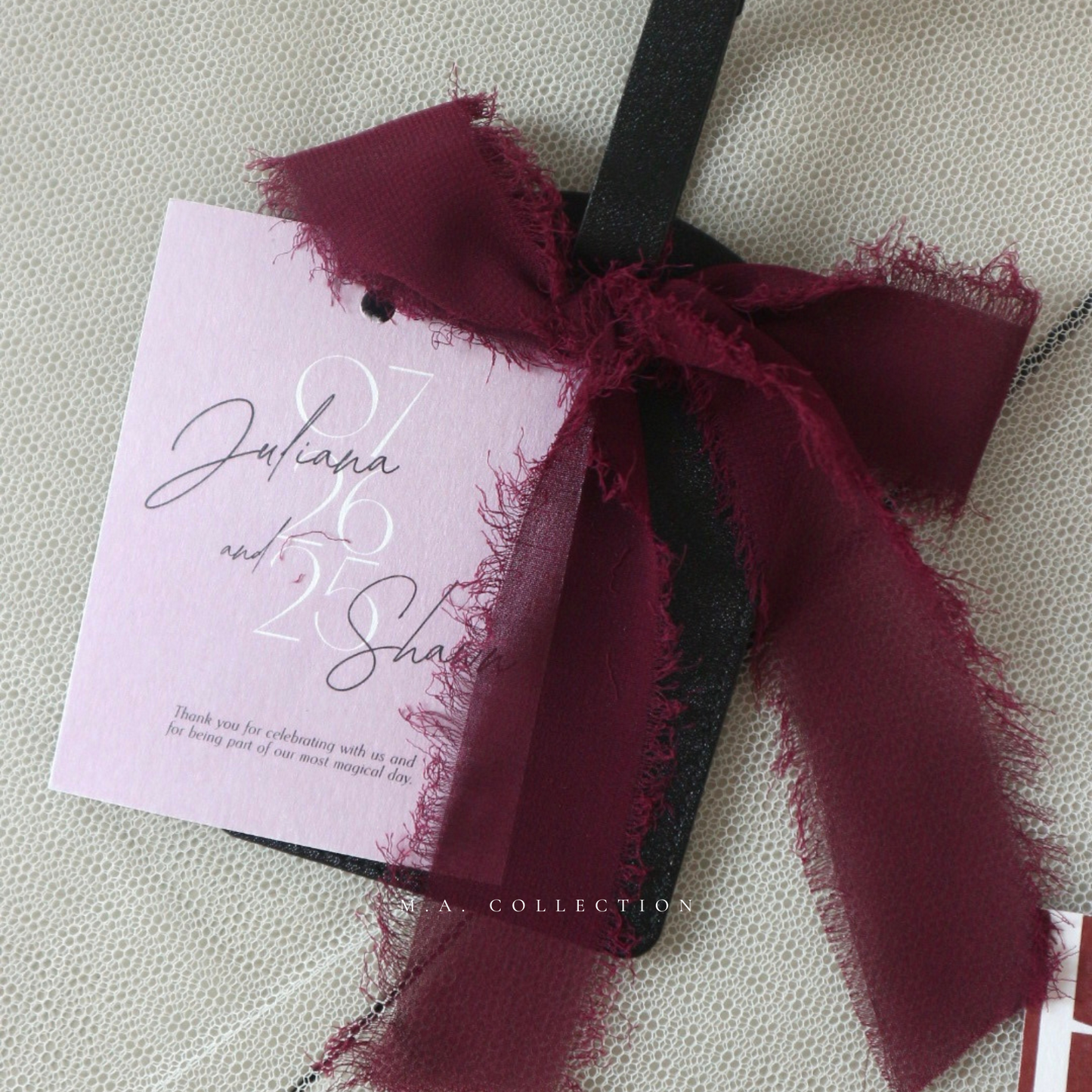 Leather Luggage Tag