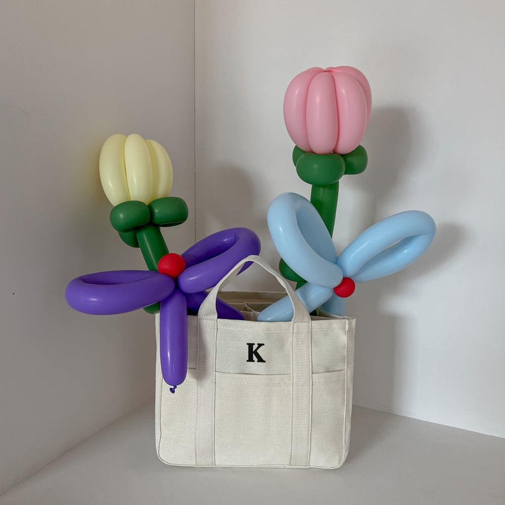 Made in Korea 定制刺繡文字手拎/斜咩袋