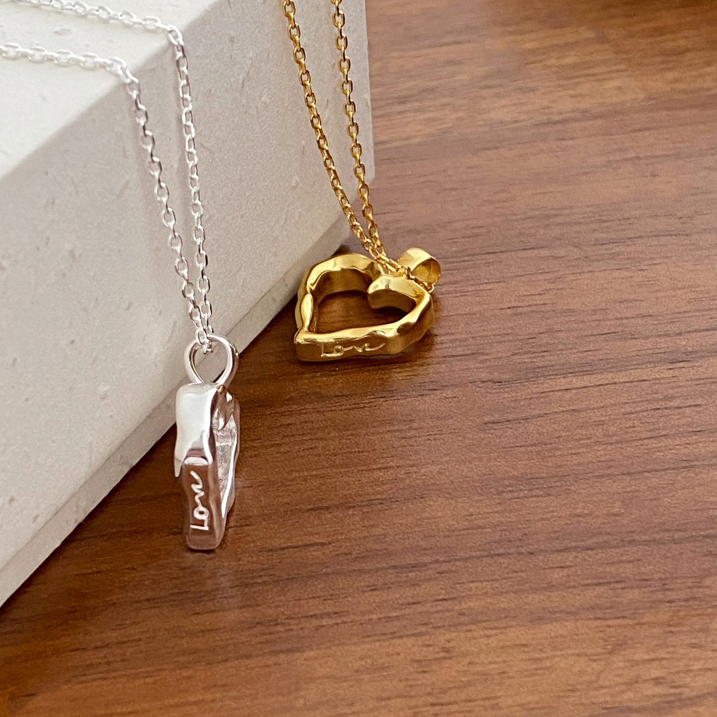 Love Heart 925 Silver Necklace