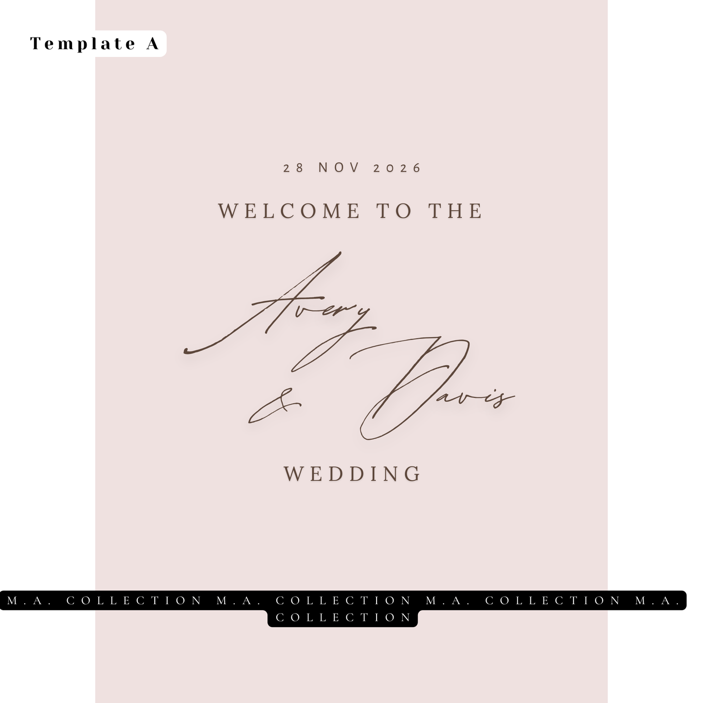 Clear Acrylic Signature Board