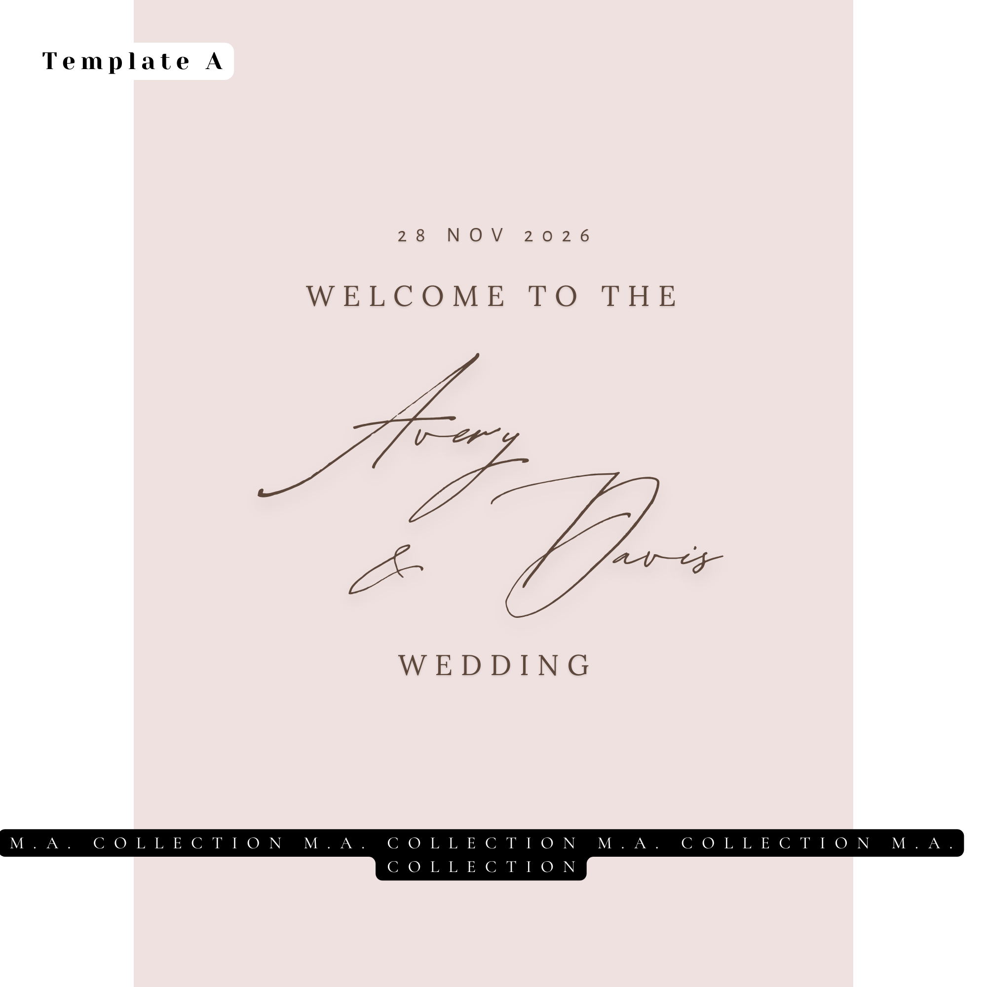 Clear Acrylic Signature Board