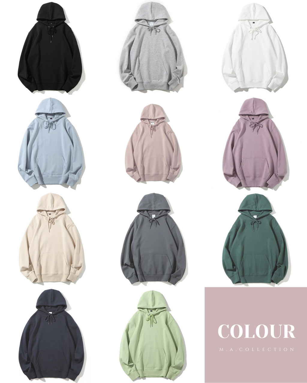 訂製刺繡BESTIES HOODIES