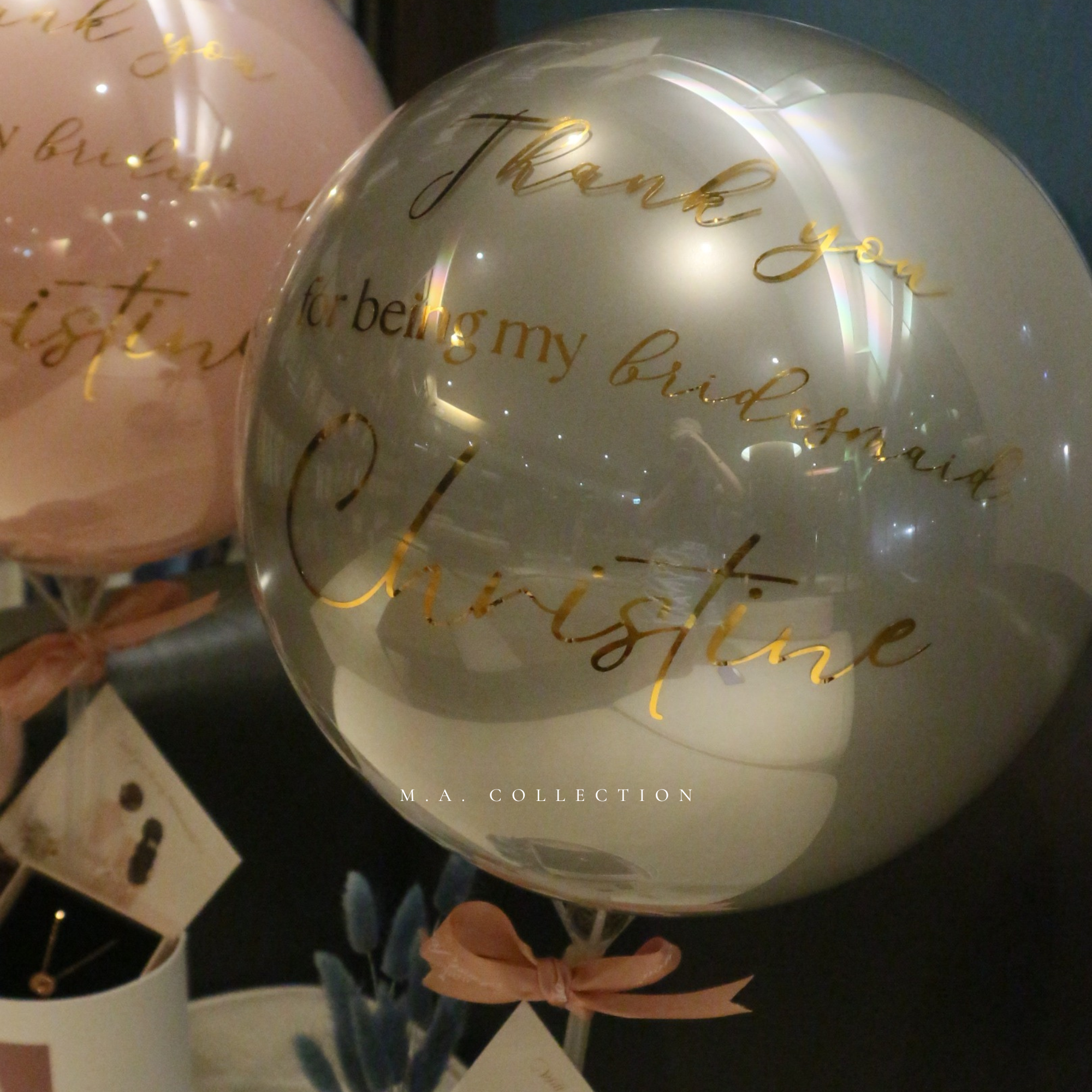 Balloon Bridesmaid Proposal Box Set