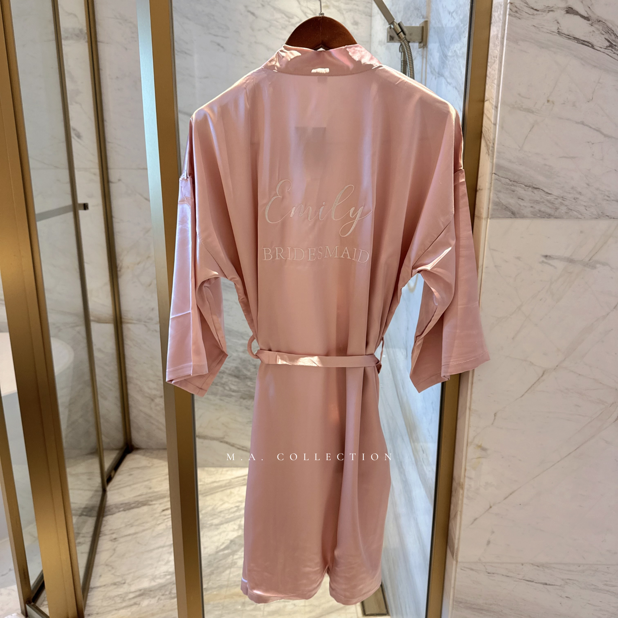 Soft Satin Bridal Robes
