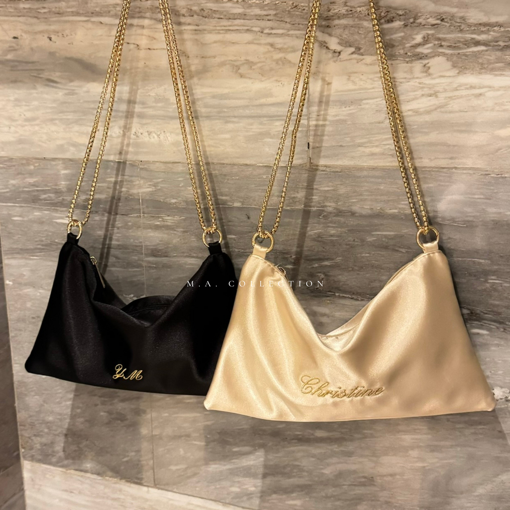 Customized Satin 3 Way Bag