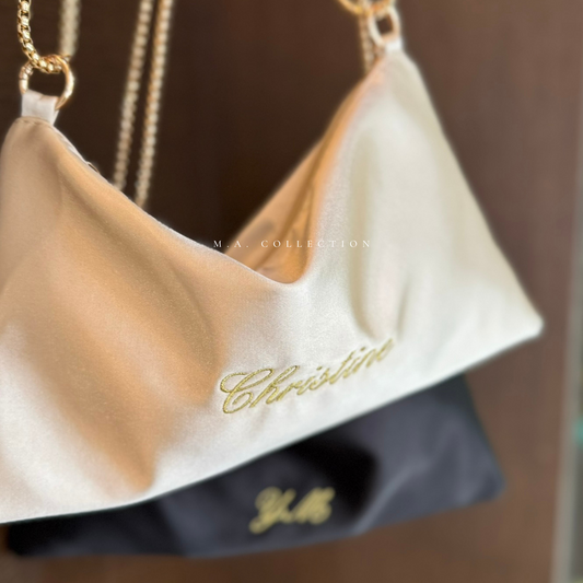 Customized Satin 3 Way Bag