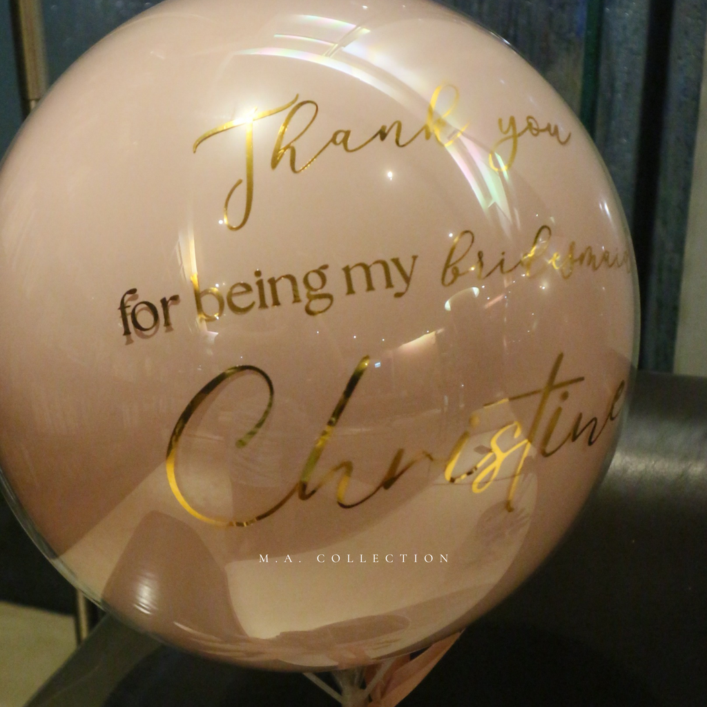 Balloon Bridesmaid Proposal Box Set