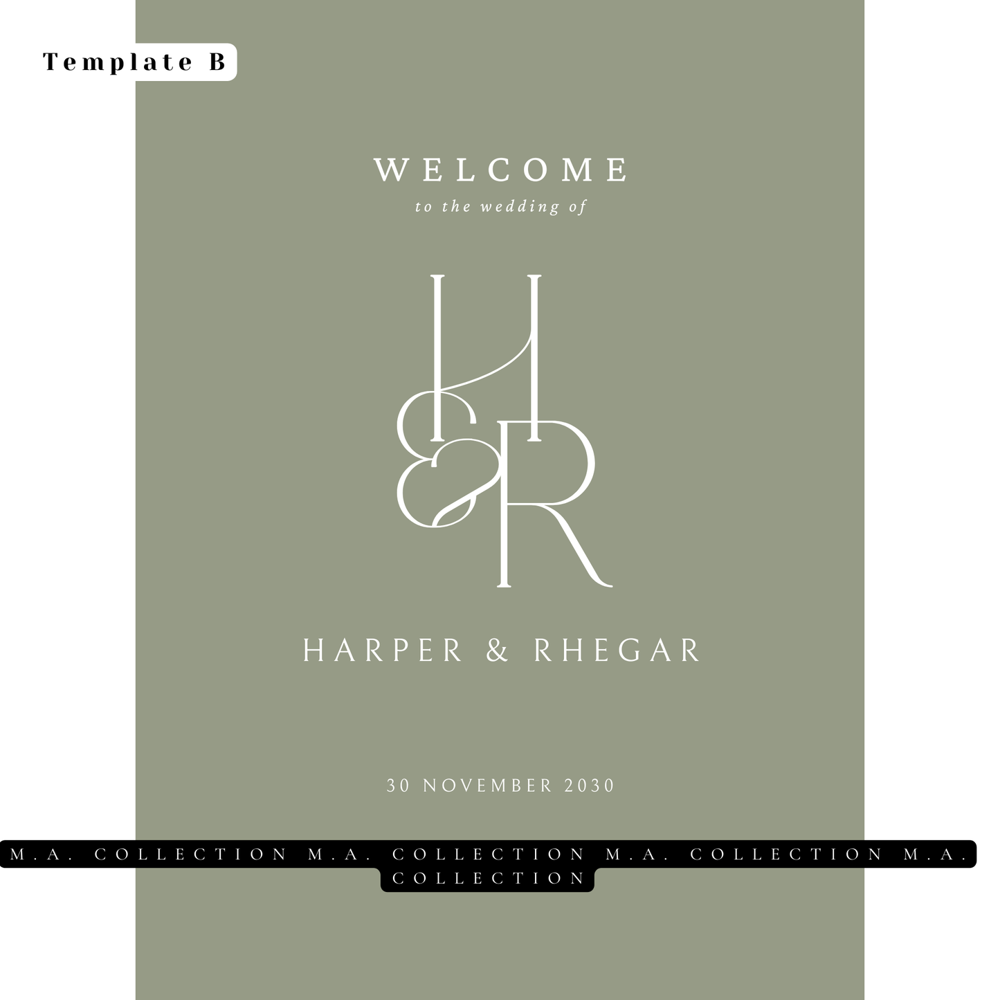 Clear Acrylic Signature Board