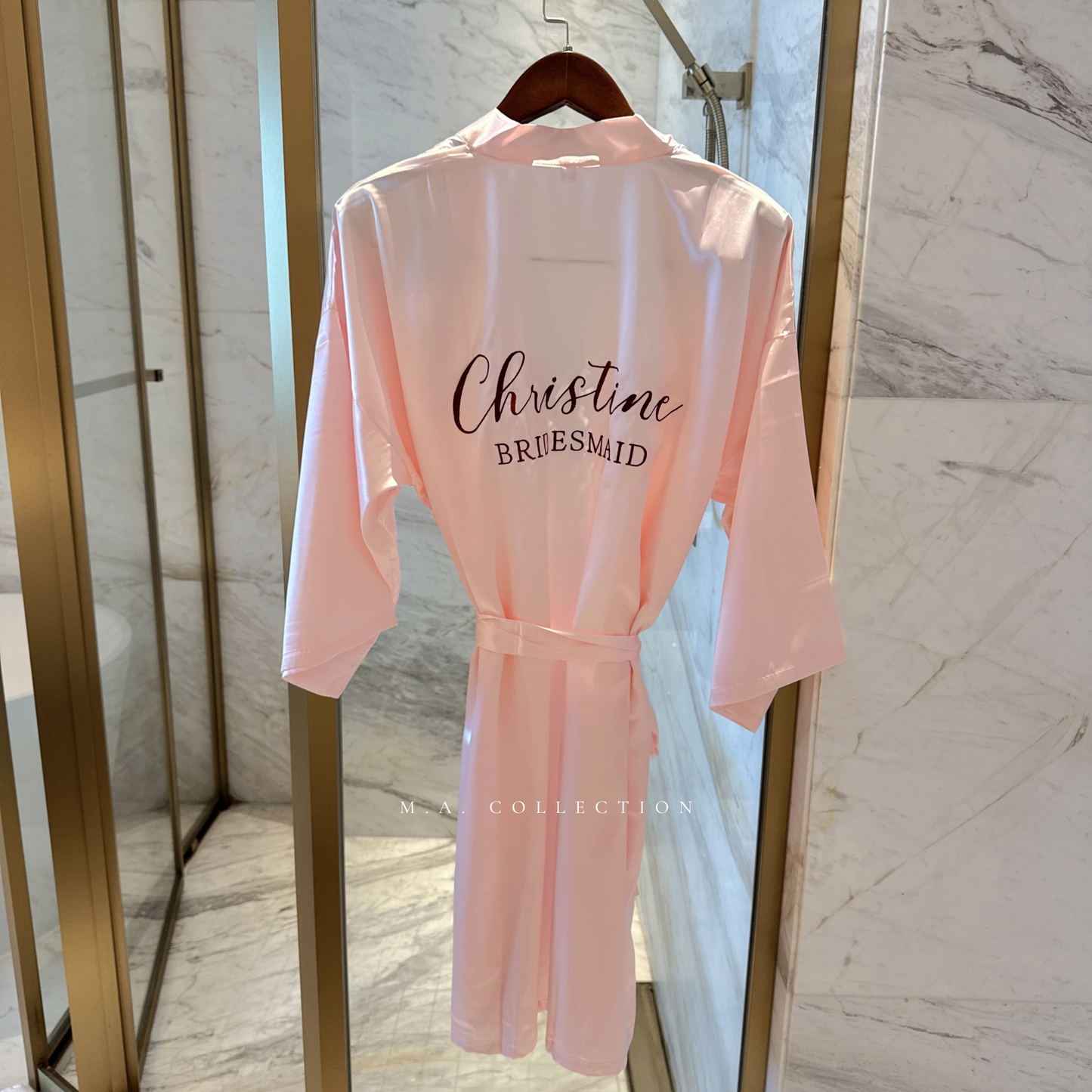 Soft Satin Bridal Robes