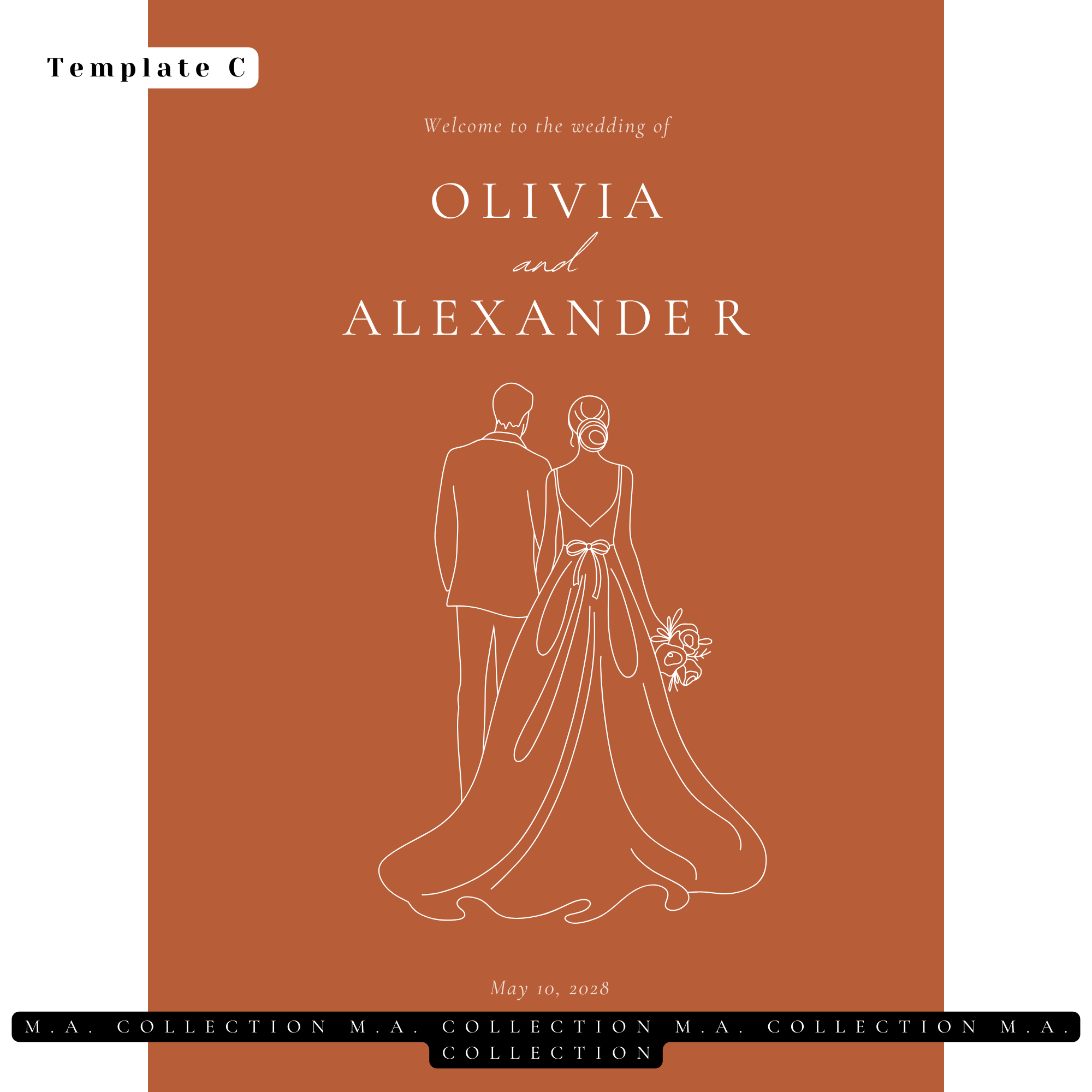 Clear Acrylic Signature Board