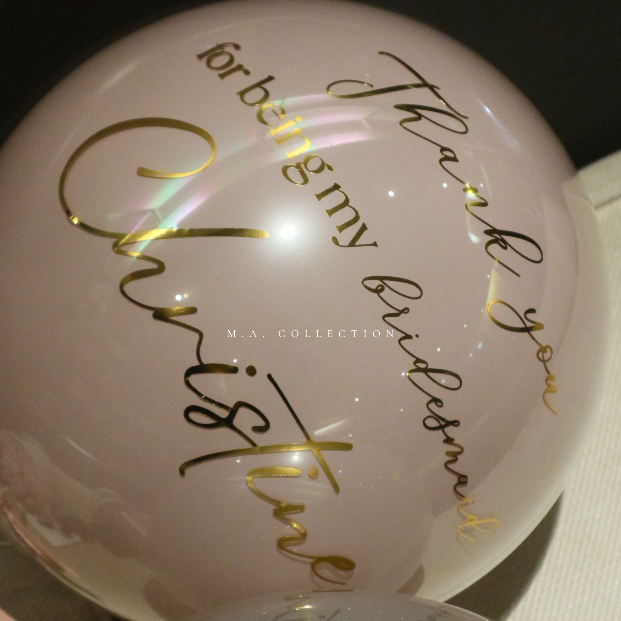 Balloon Bridesmaid Proposal Box Set