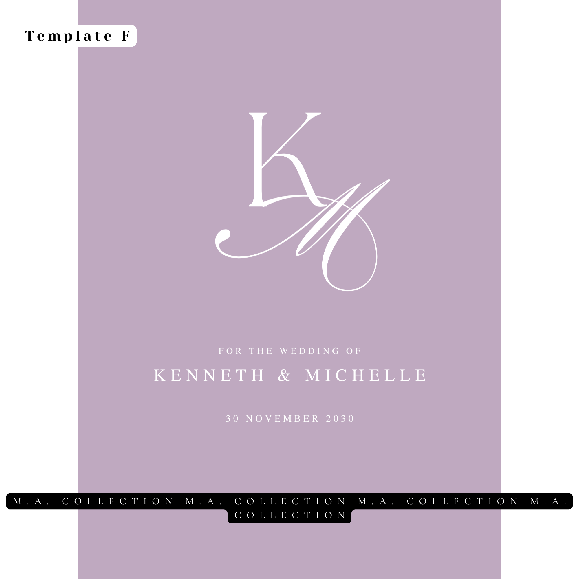 Clear Acrylic Signature Board