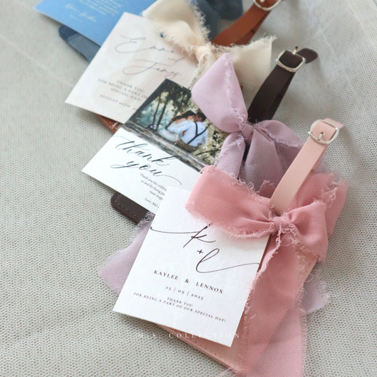 Leather Luggage Tag