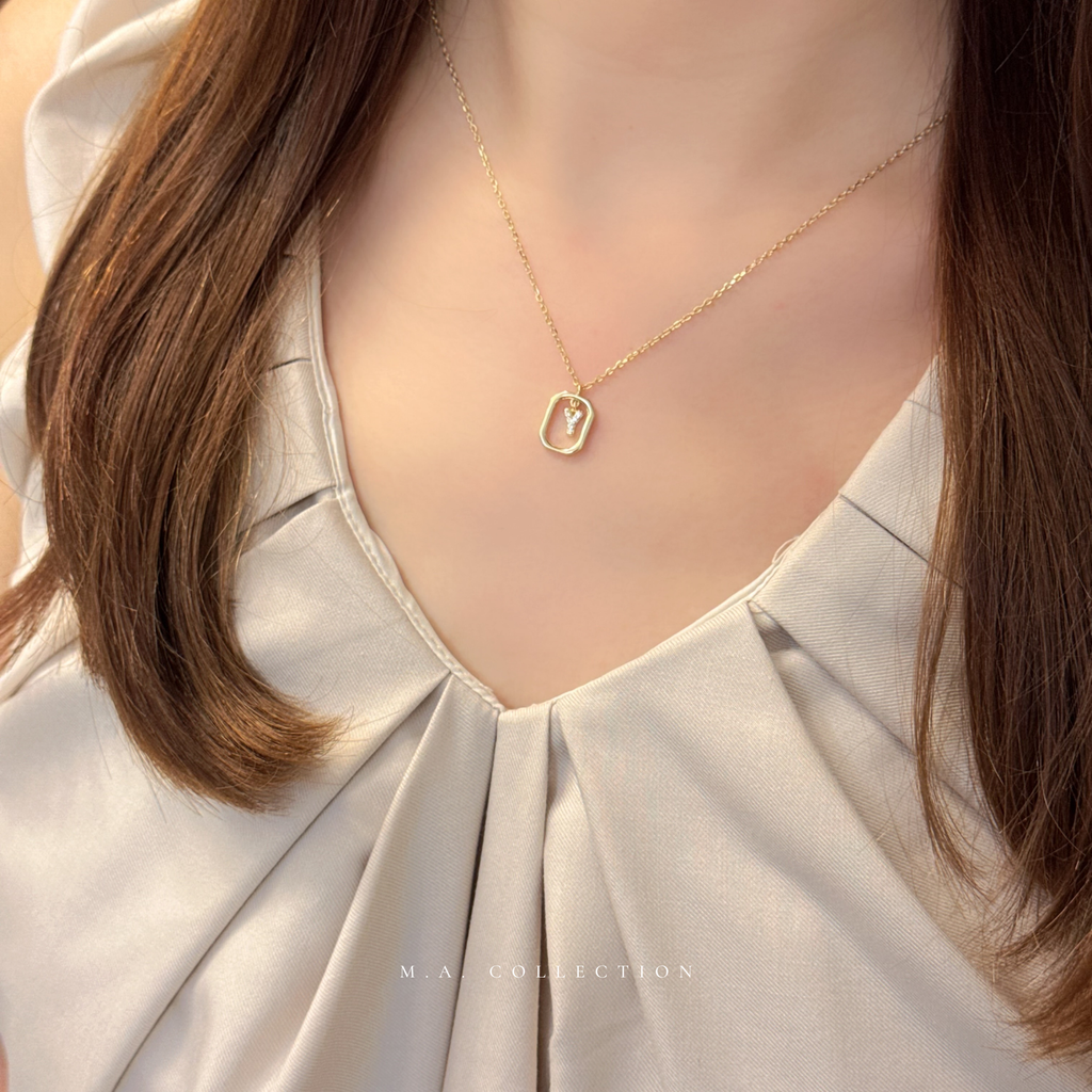 Inital Monogram Necklace