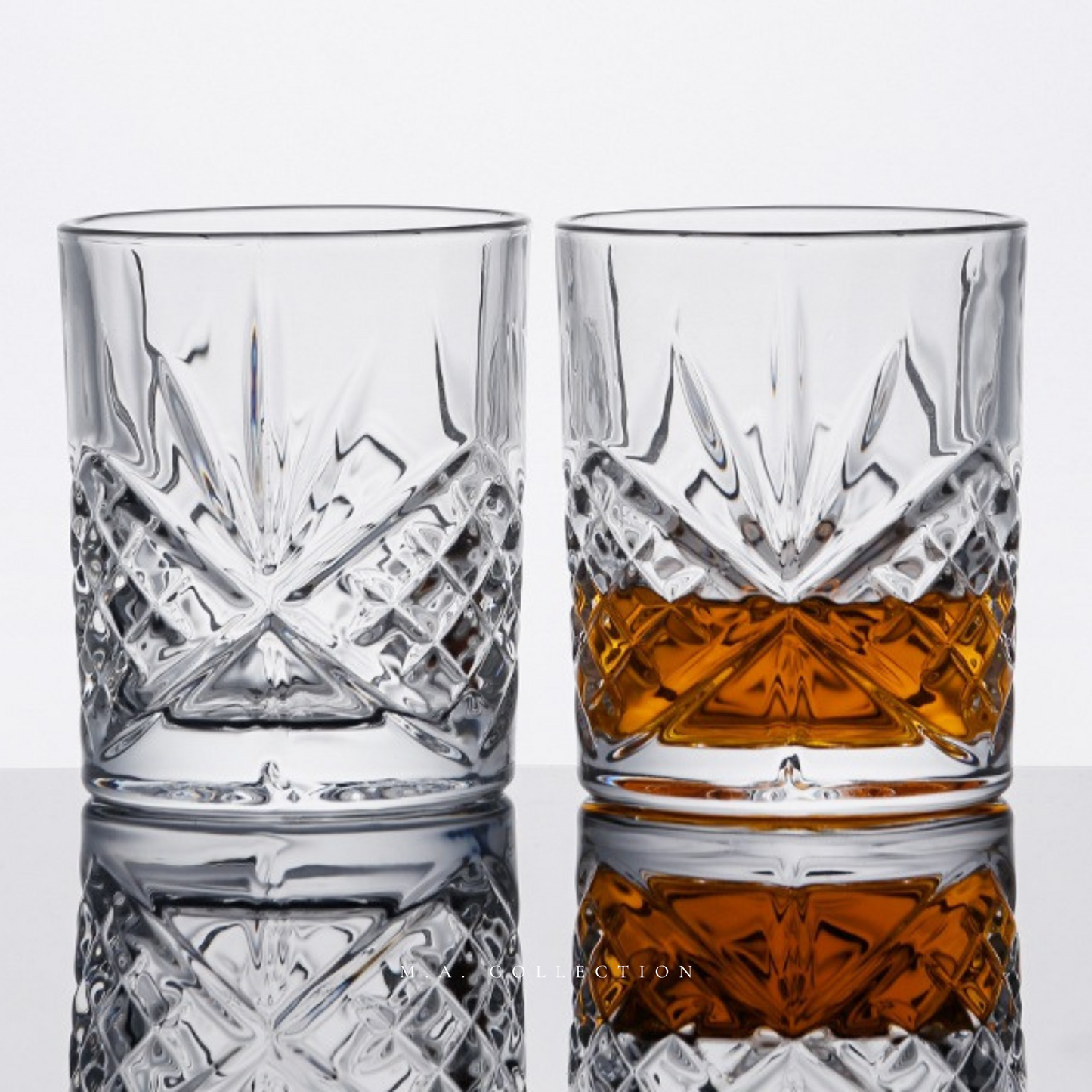 Engraved Glass Set