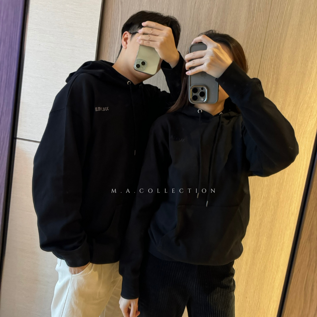 定制刺繡couple hoodies