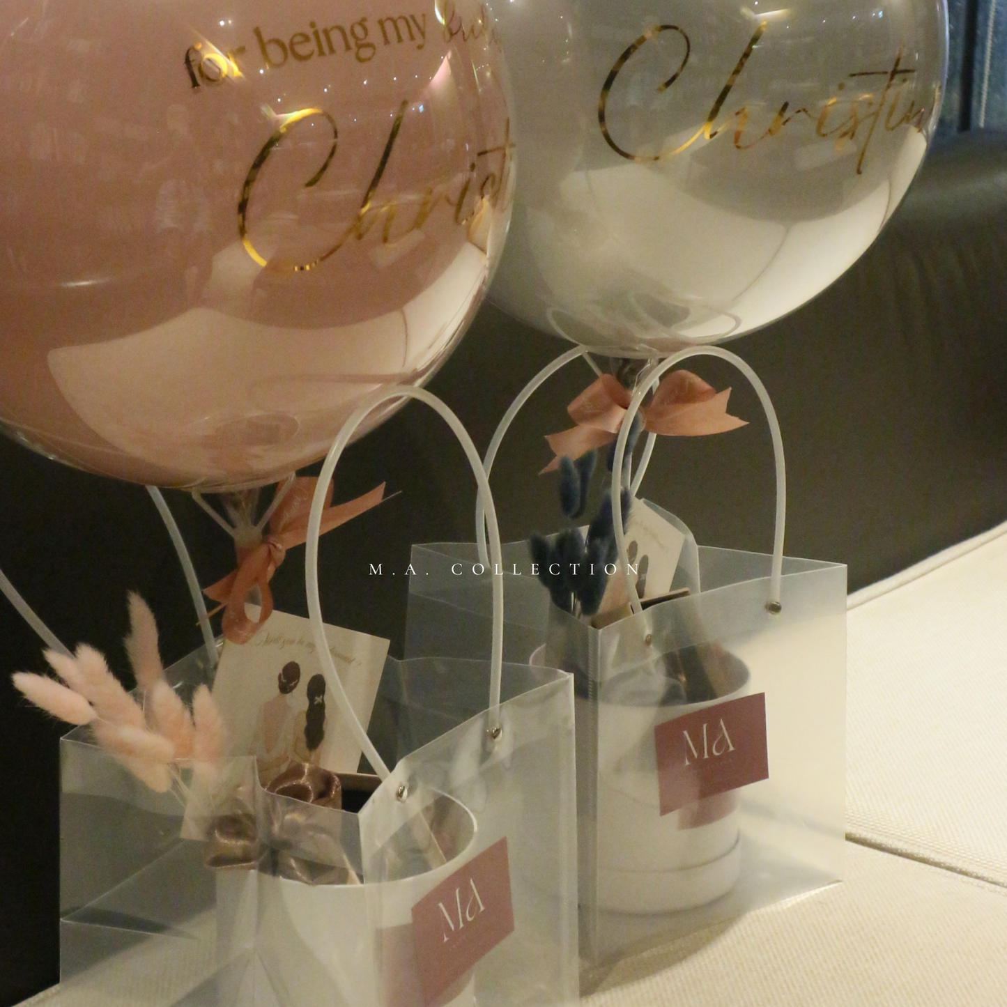 Balloon Bridesmaid Proposal Box Set