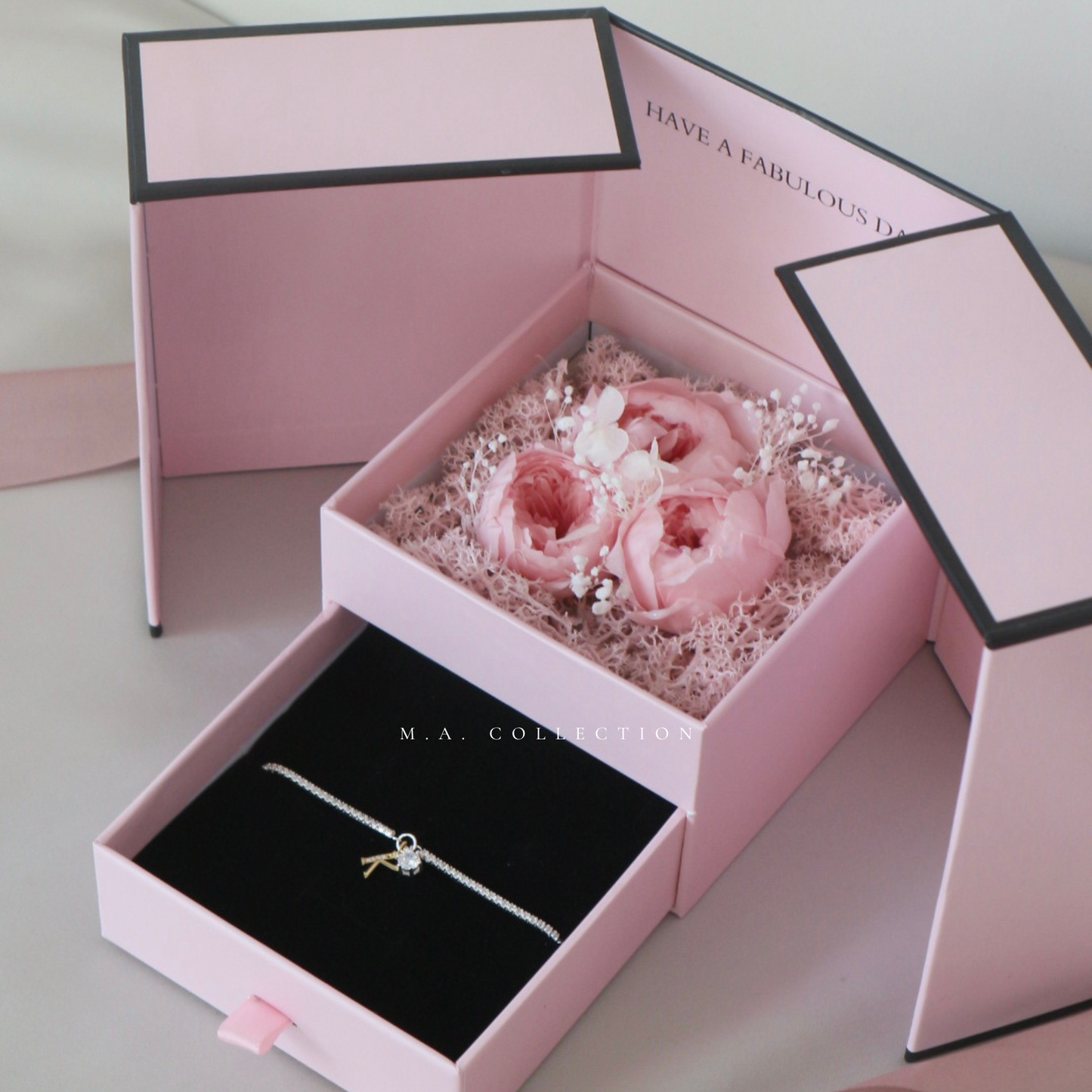 ROMANCE Preserved Flower Bridesmaid Proposal Box Set