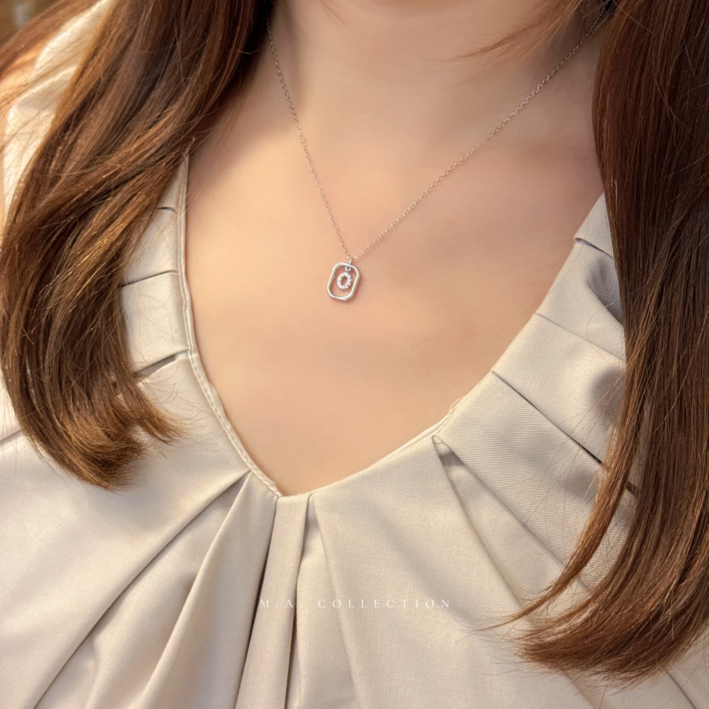 Inital Monogram Necklace