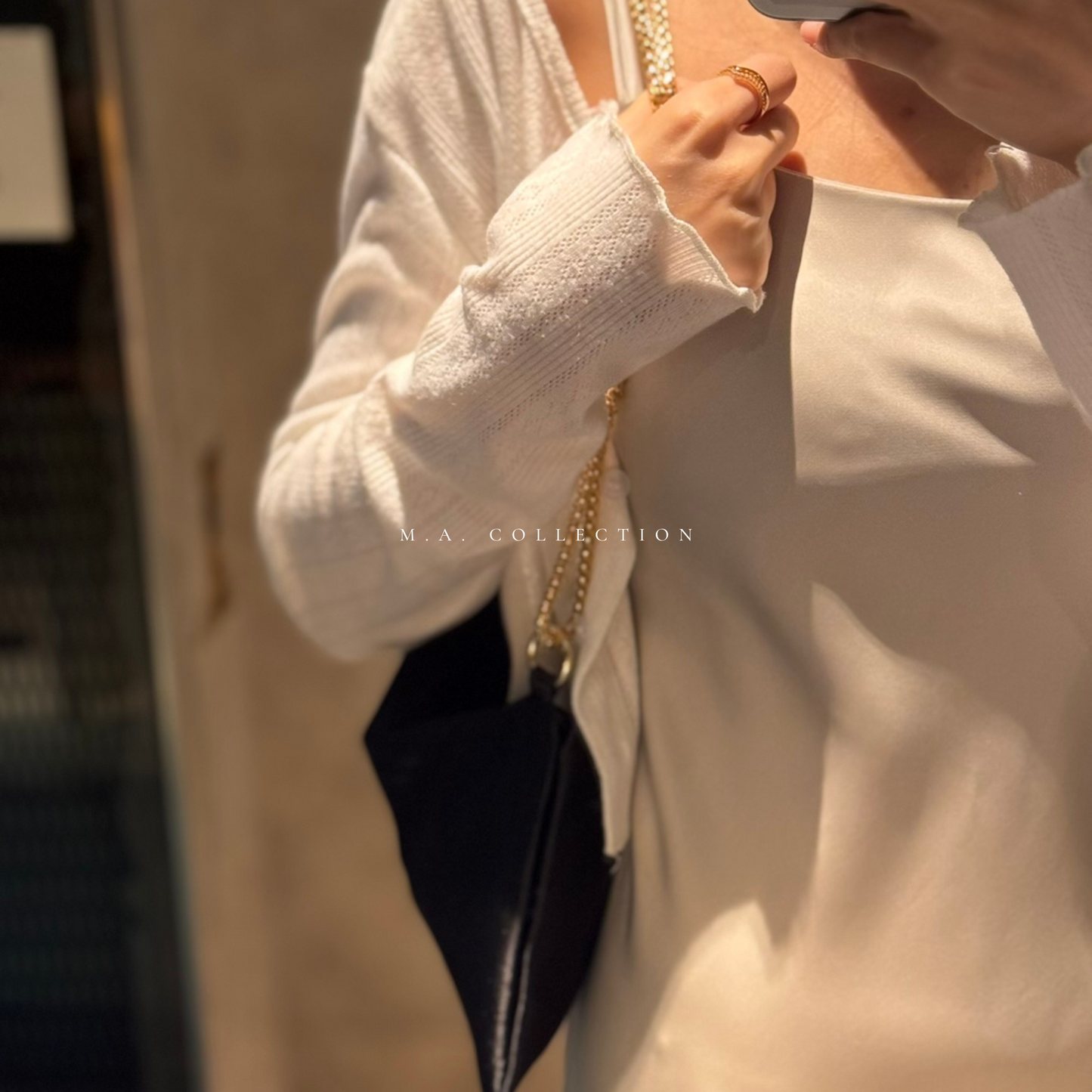 Customized Satin 3 Way Bag