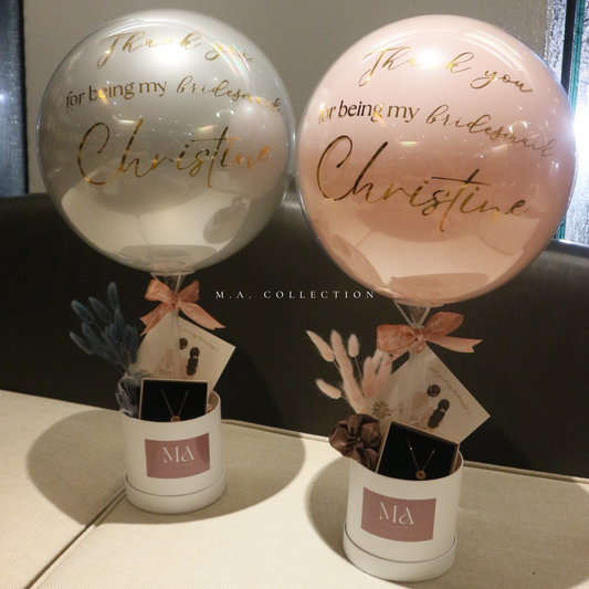 Balloon Bridesmaid Proposal Box Set