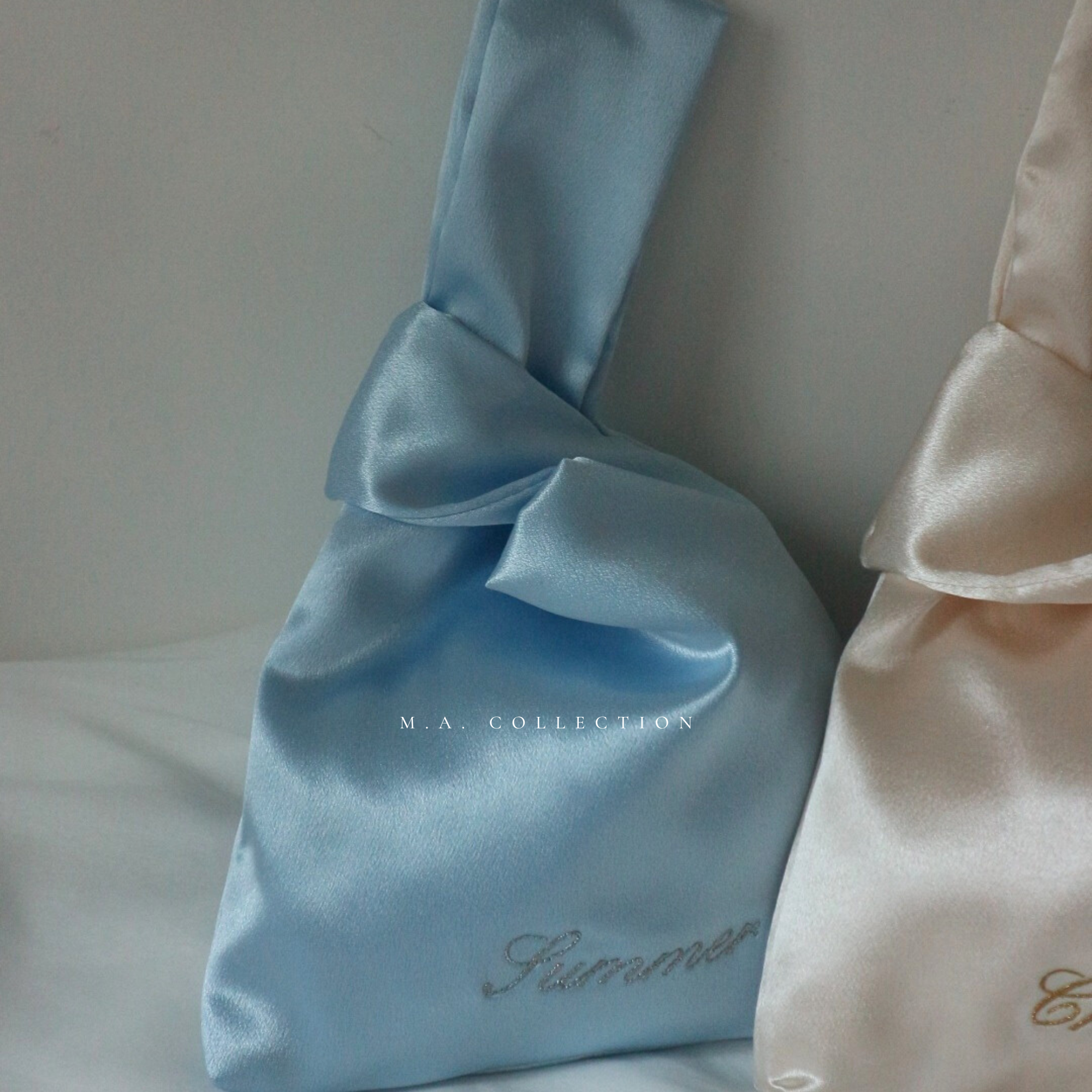 Customerized Satin Hand Bag