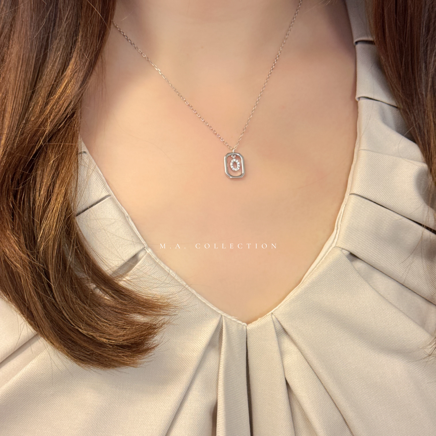Inital Monogram Necklace