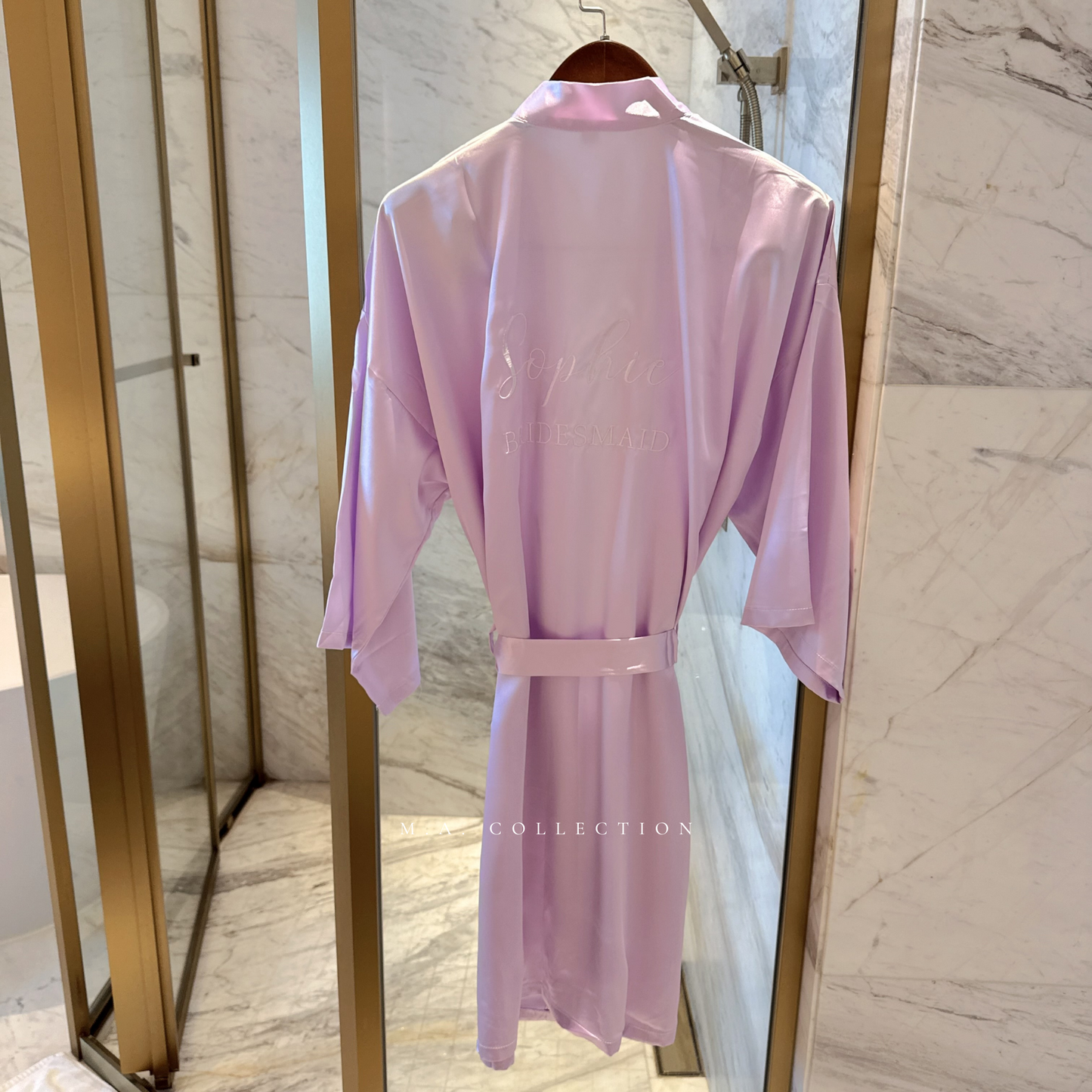 Soft Satin Bridal Robes