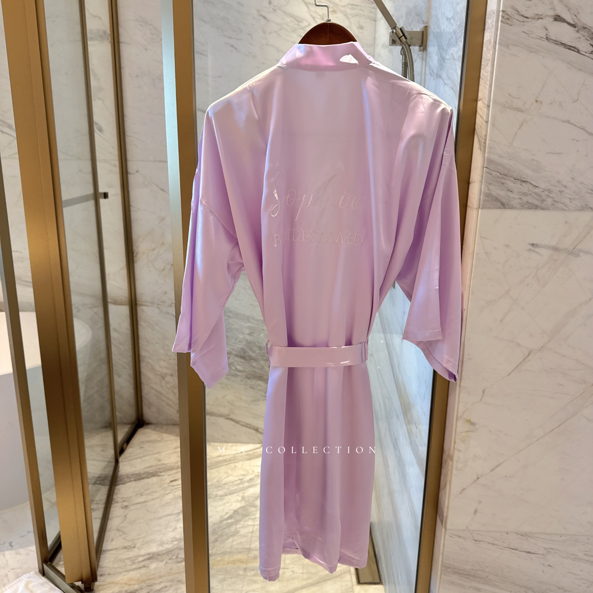 Soft Satin Bridal Robes