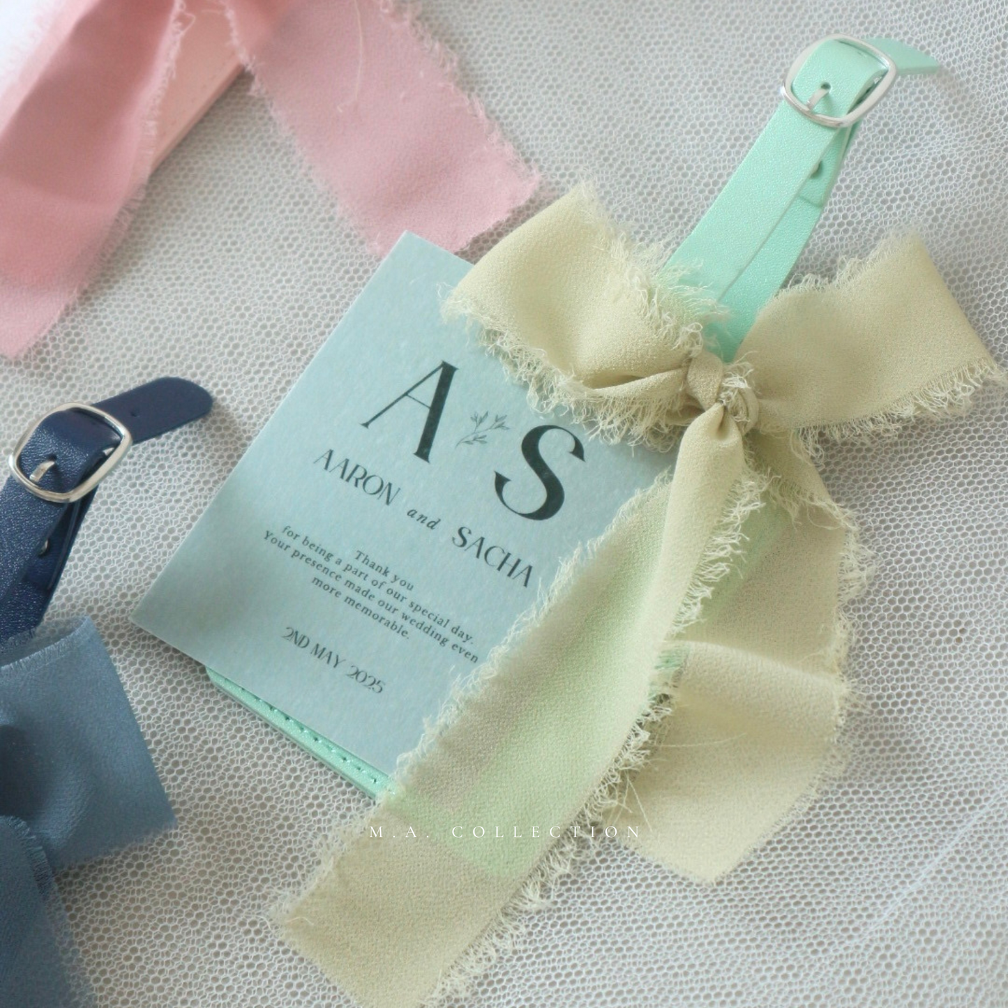 Leather Luggage Tag