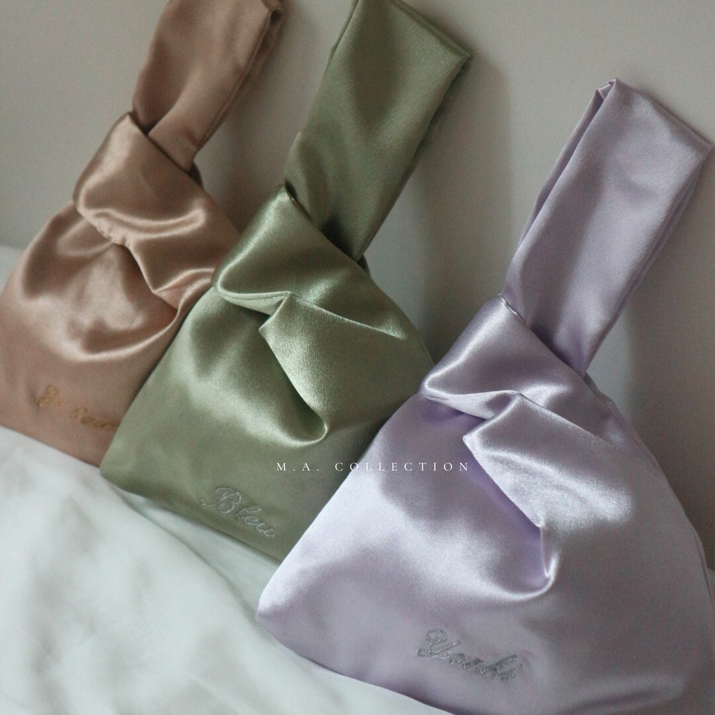 Customerized Satin Hand Bag