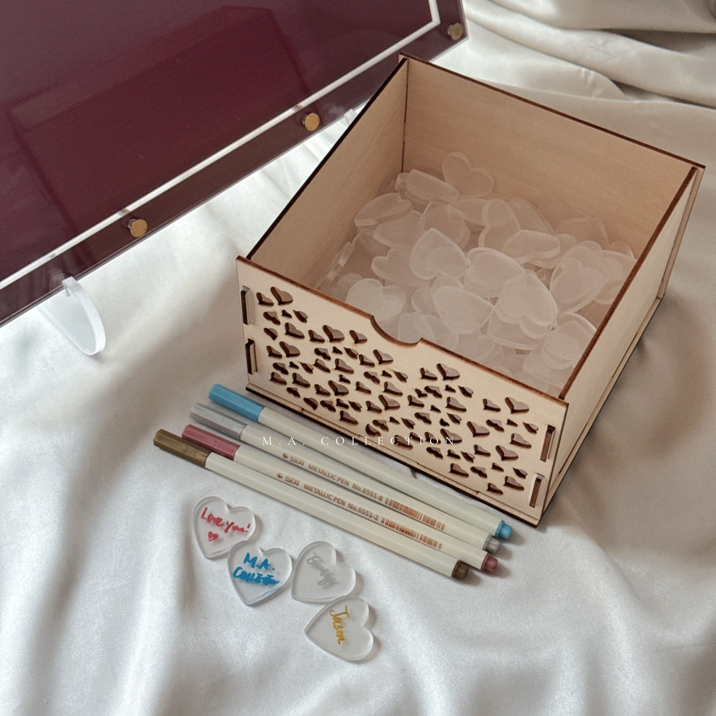 Clear Acrylic Signature Board