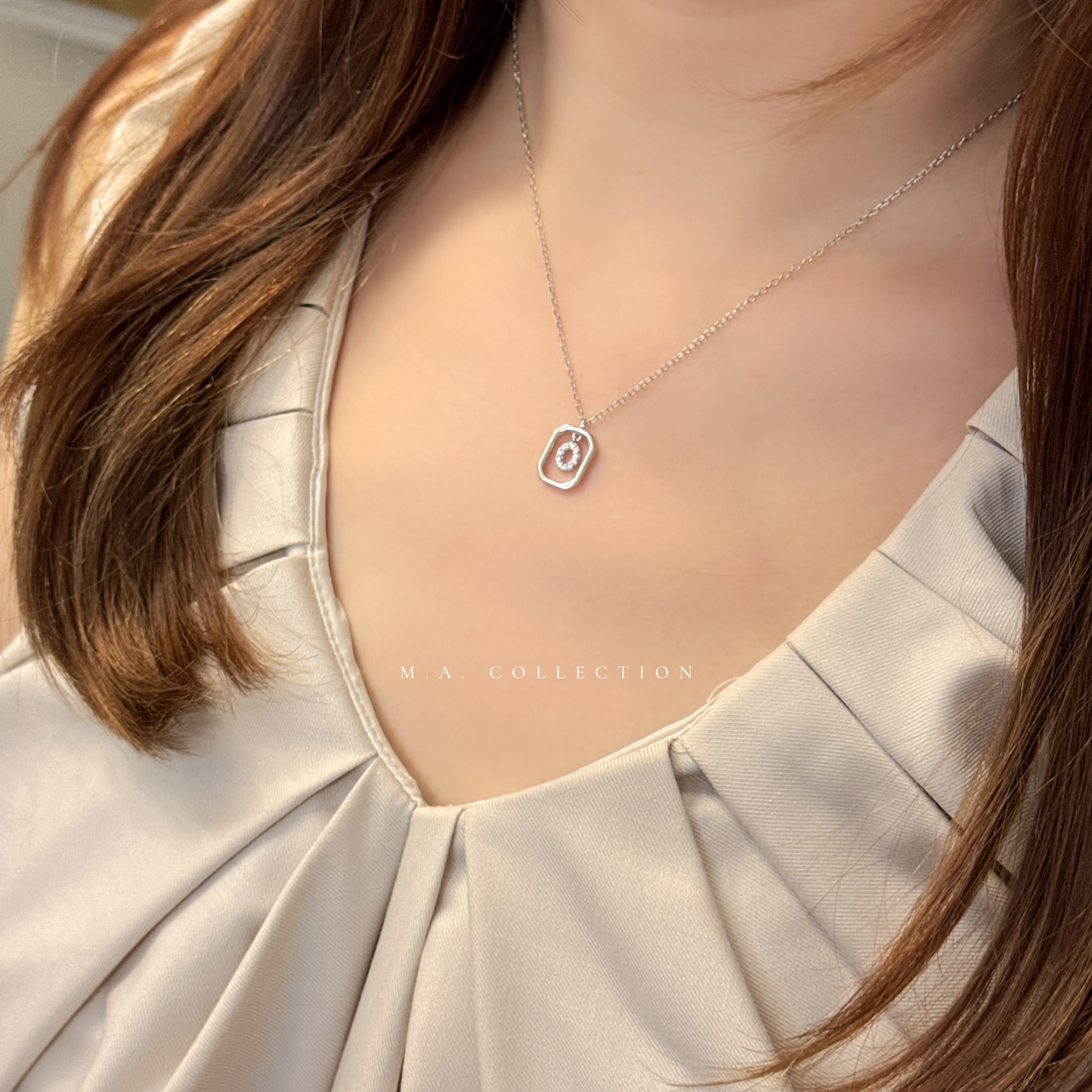 Inital Monogram Necklace