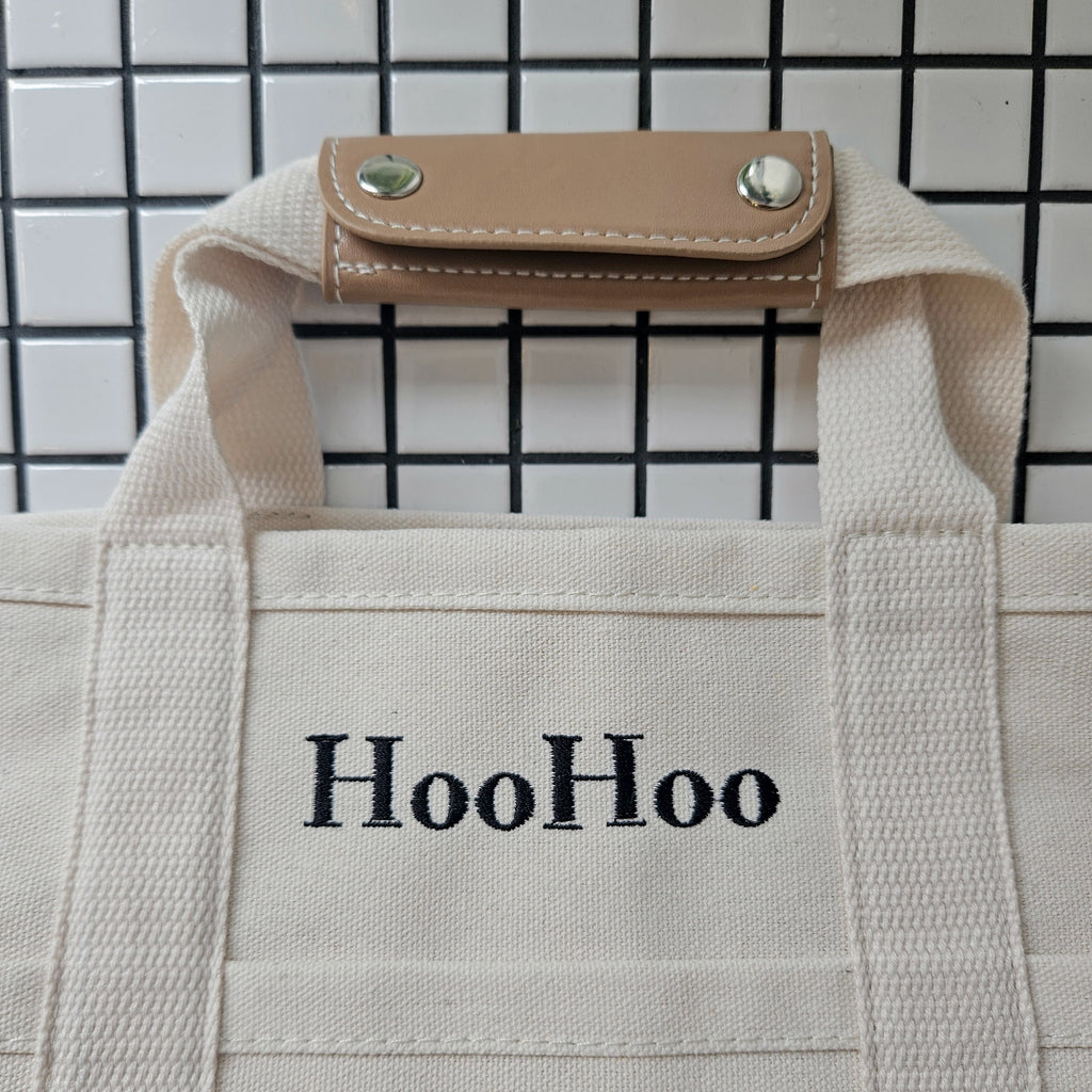 Made in Korea 定制刺繡文字手拎/斜咩袋