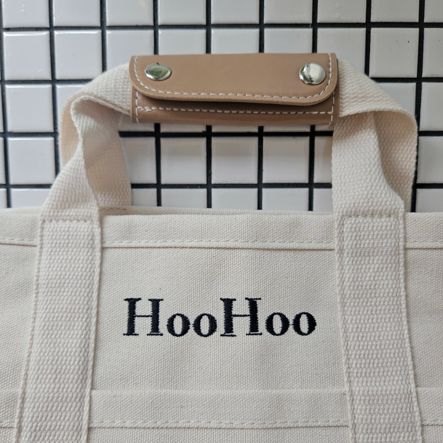 Made in Korea 定制刺繡文字手拎/斜咩袋