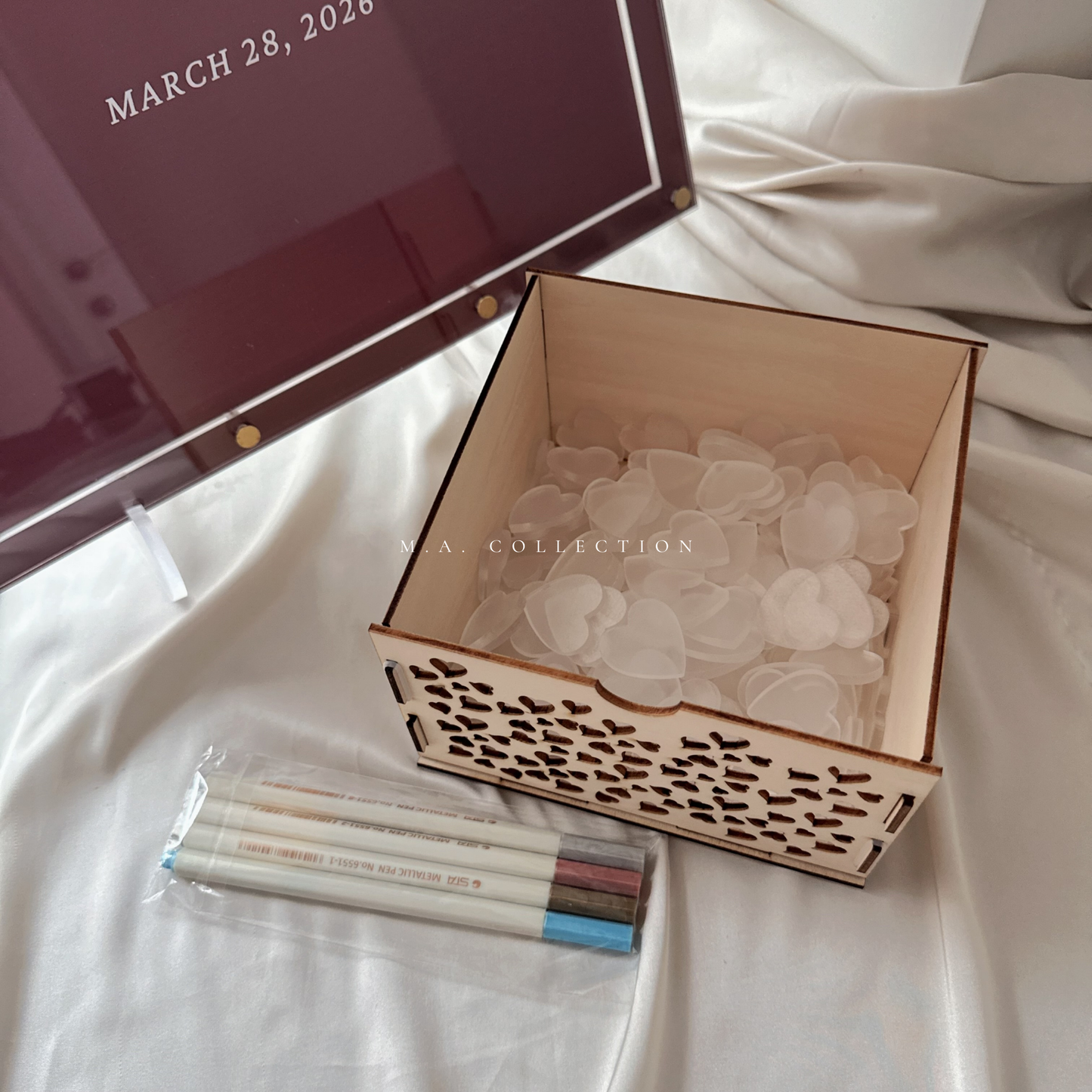 Clear Acrylic Signature Board