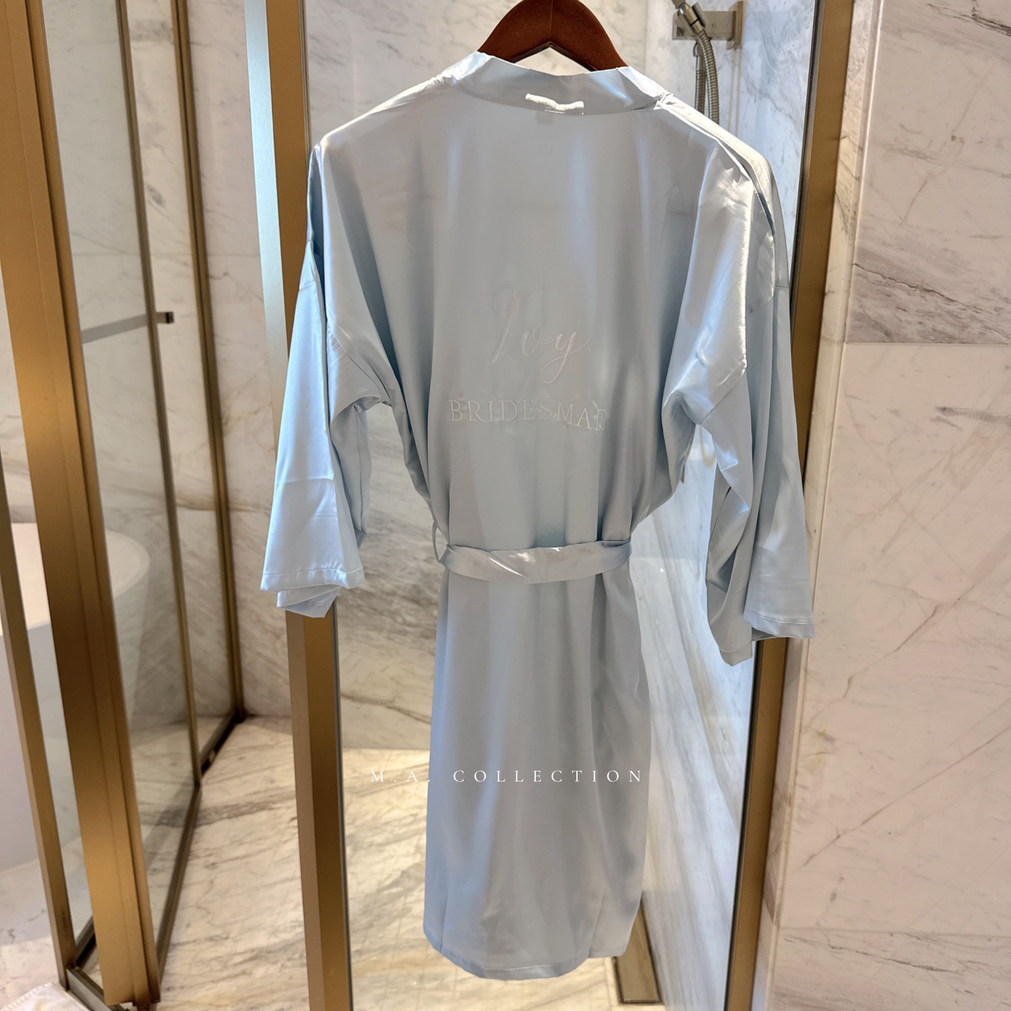 Soft Satin Bridal Robes