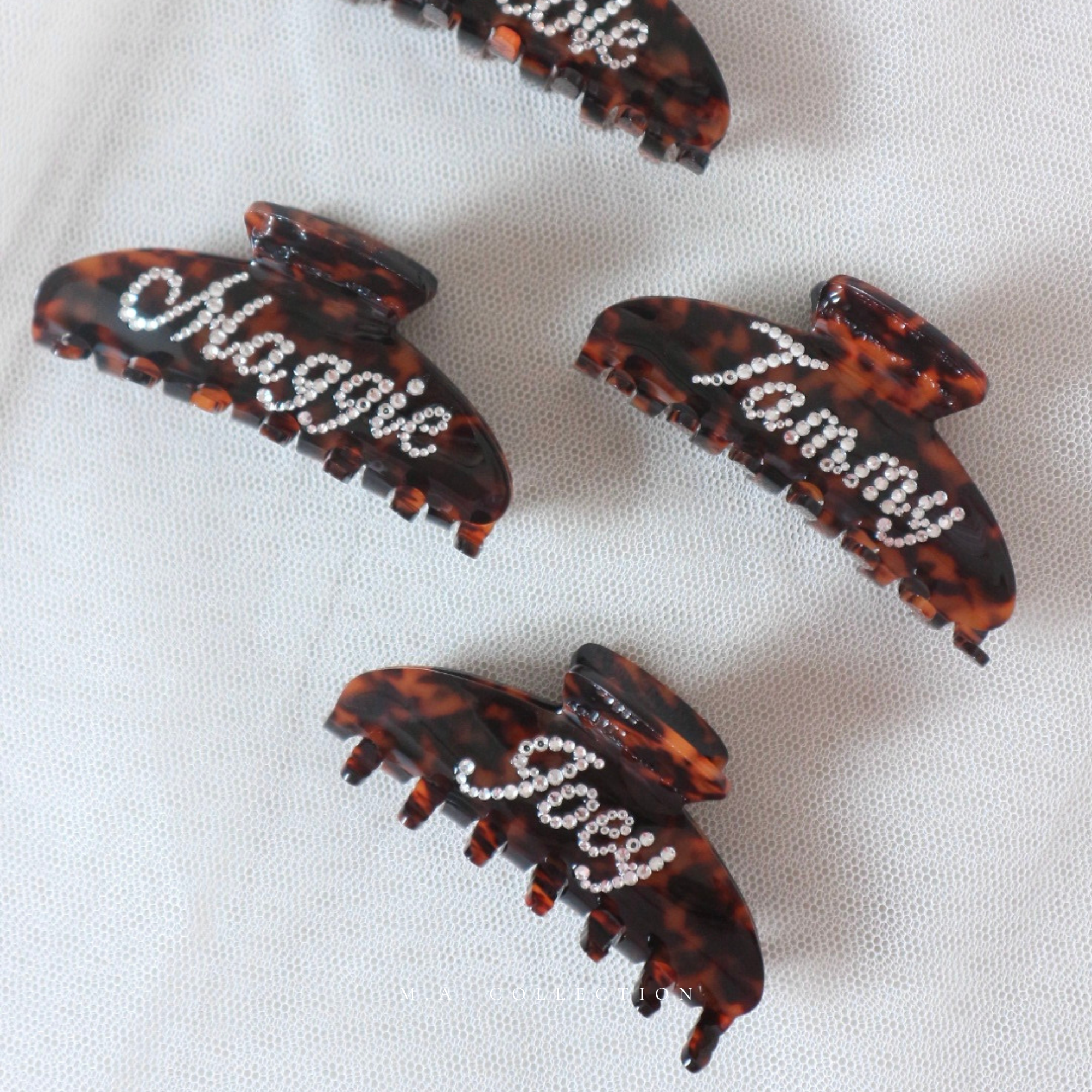 Personalized Name Hair Claw