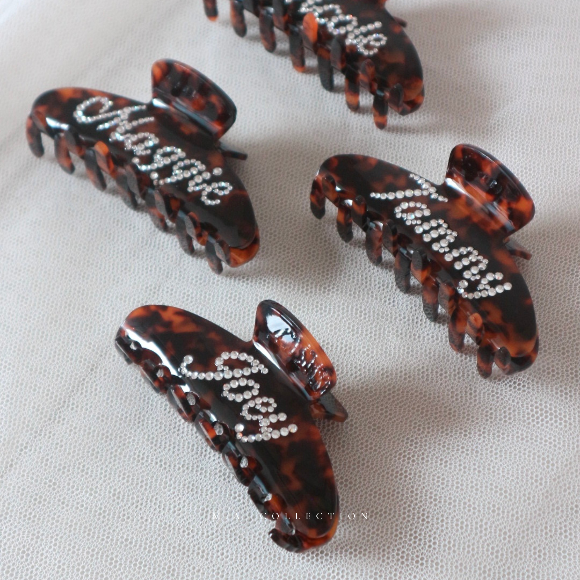 Personalized Name Hair Claw