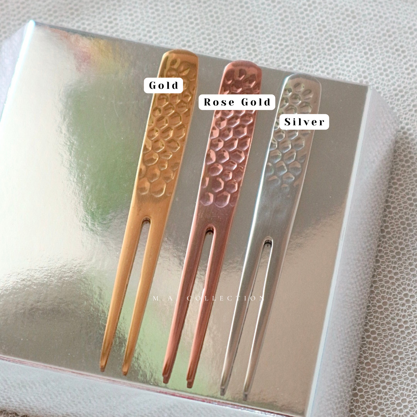 Elegant Stainless Steel Fruit Forks