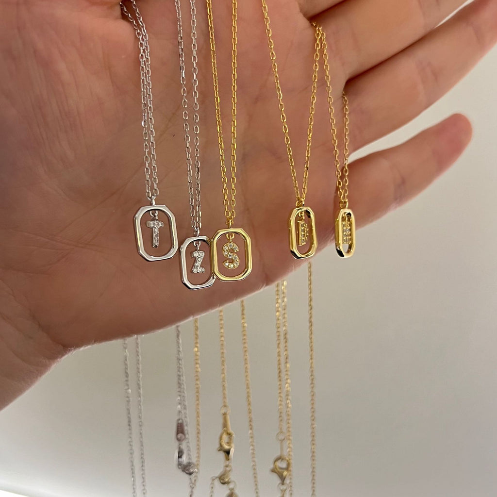 Inital Monogram Necklace