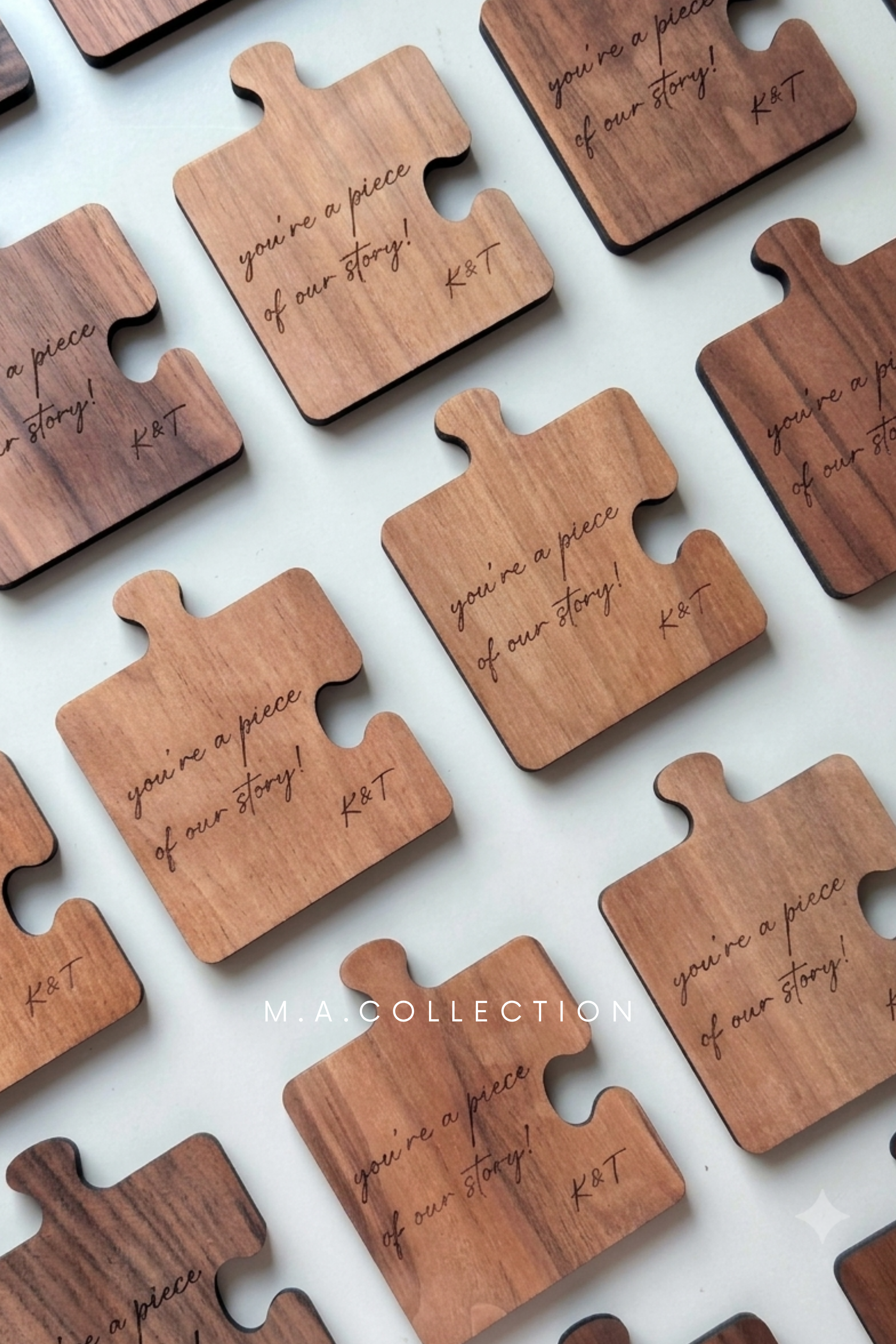 The Storypiece | Custom Wooden Puzzle Coaster