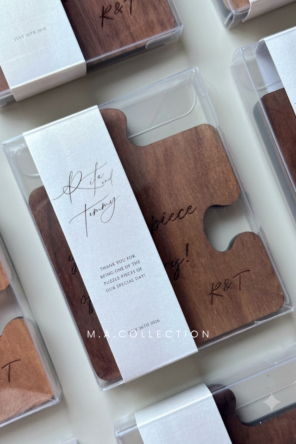 The Storypiece | Custom Wooden Puzzle Coaster