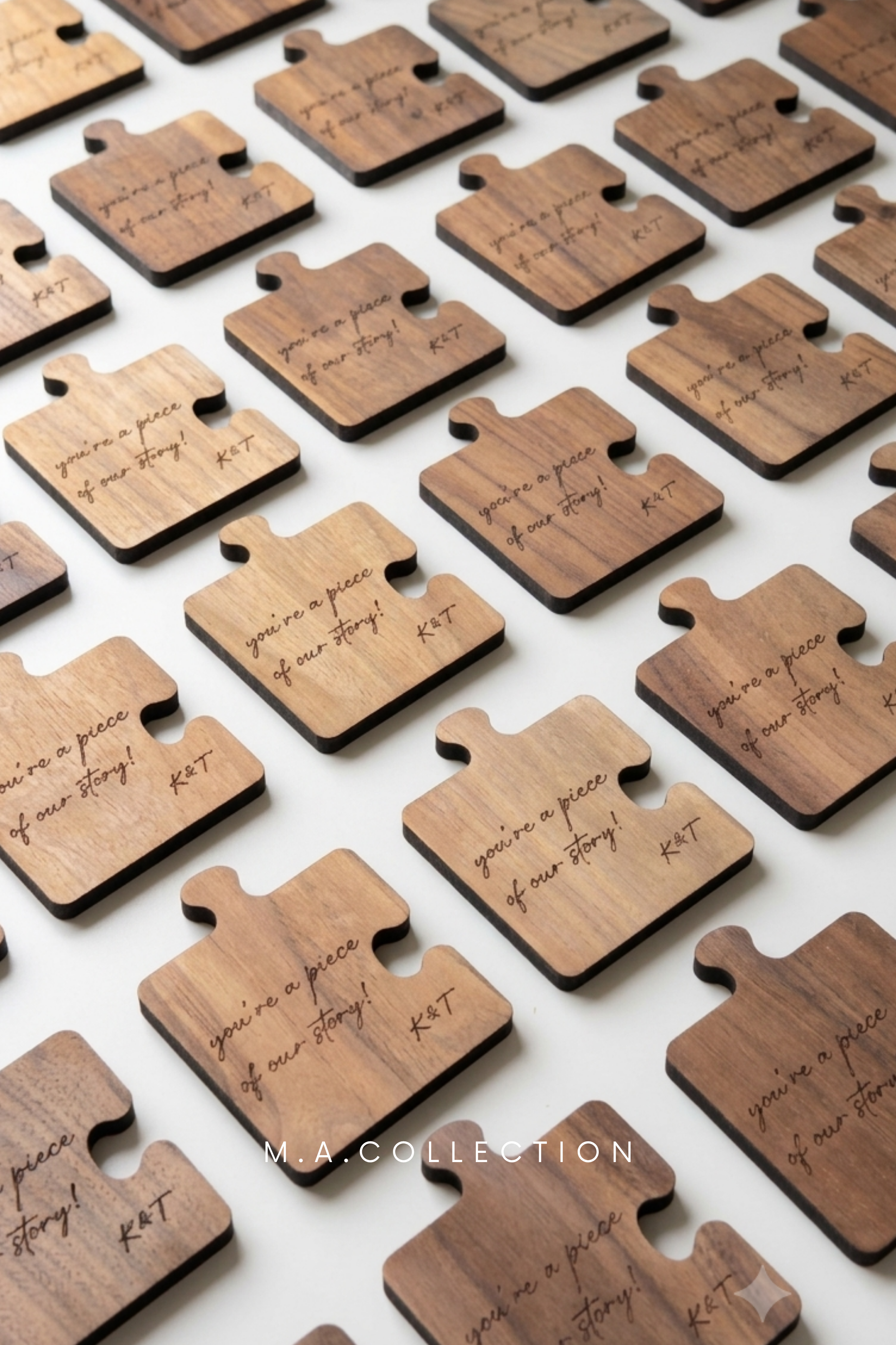 The Storypiece | Custom Wooden Puzzle Coaster