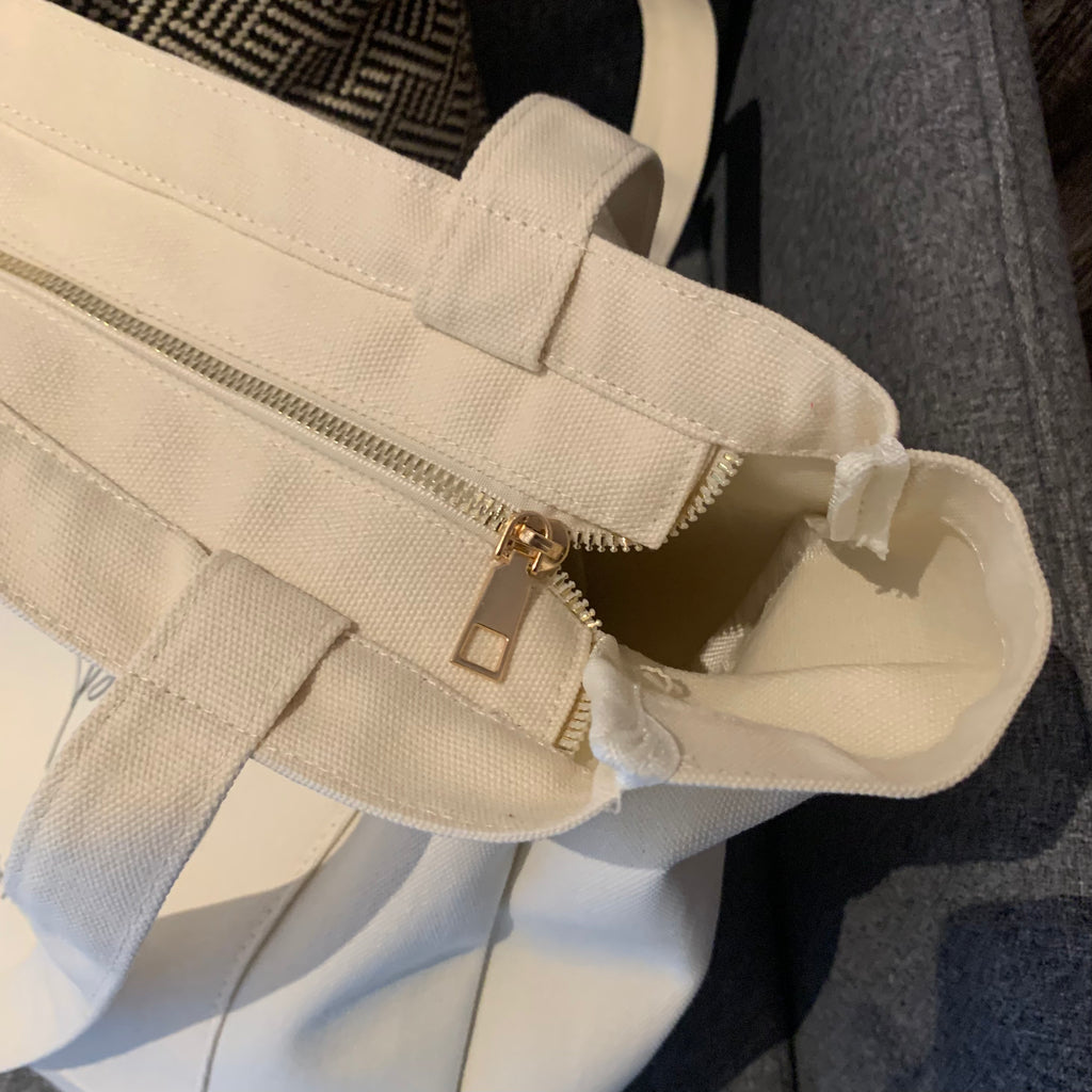 自家設計定制Birth Flowers Tote Bag