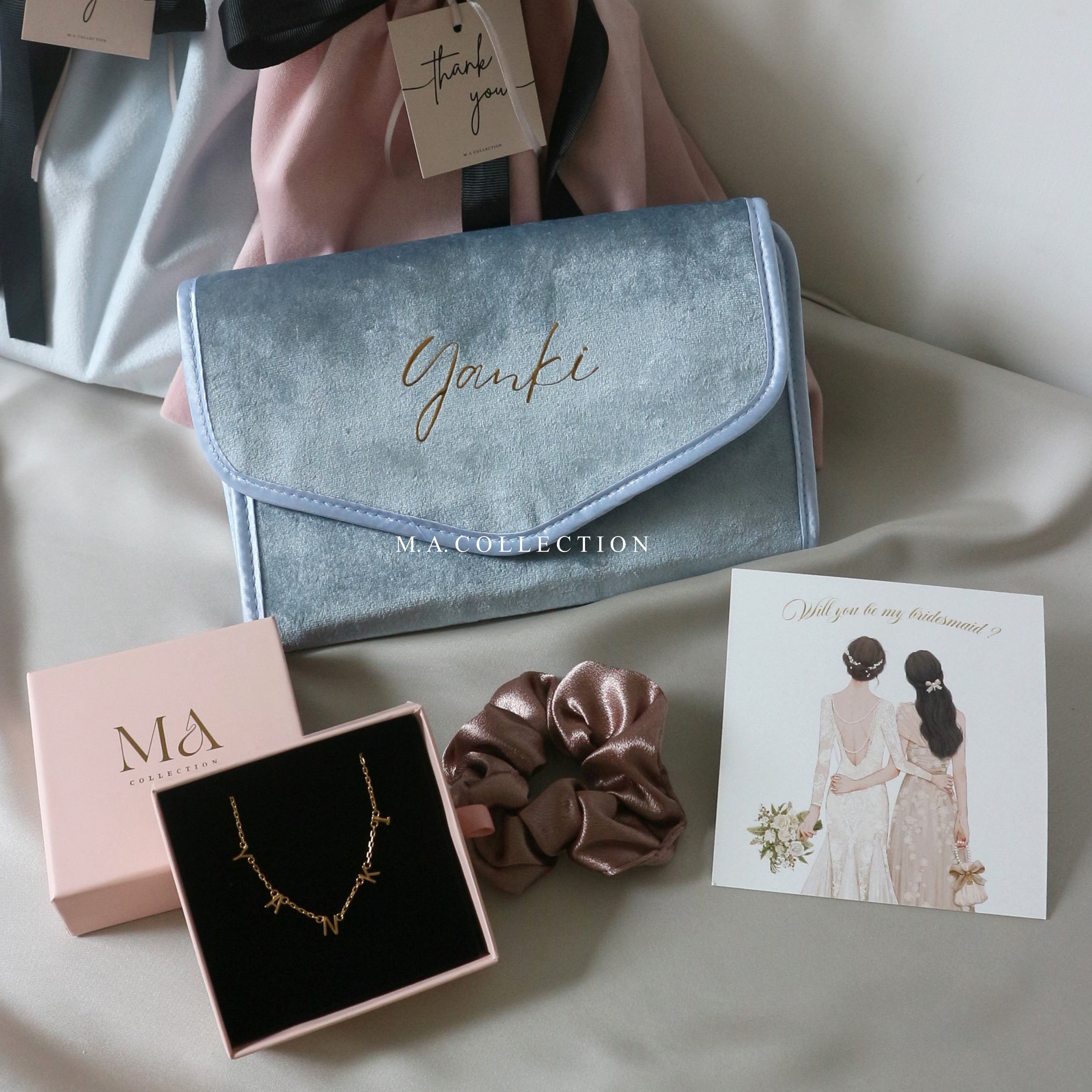 STAYCATION TO GO Bridesmaid Proposal Box Set