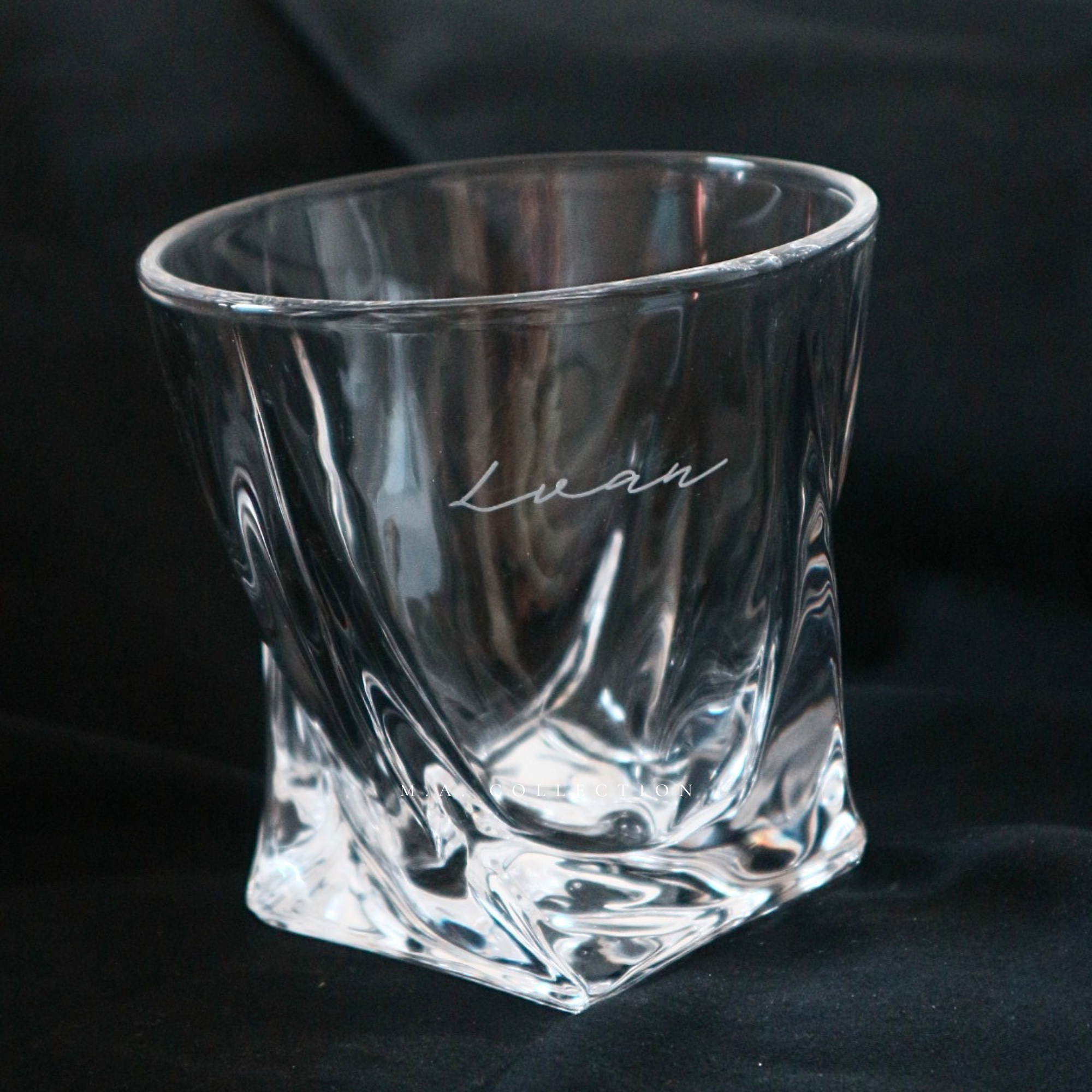 Engraved Glass Set