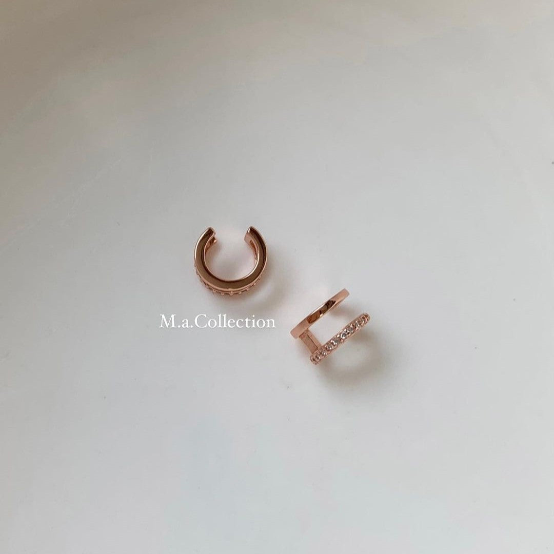 Diamond 925 Tremella Bone Clip